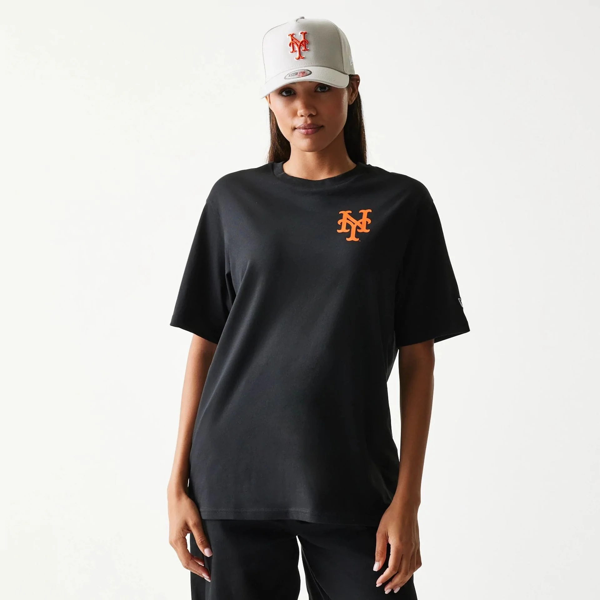 New York Mets MLB Food Graphic Black T-Shirt - Image 4