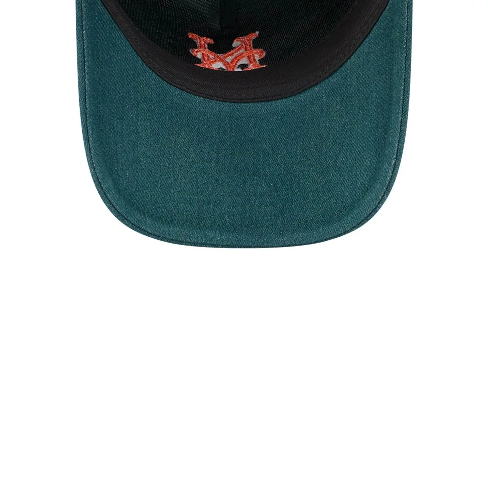 New York Mets MLB Forest Denim Green 9TWENTY A-Frame Adjustable Cap - Image 7