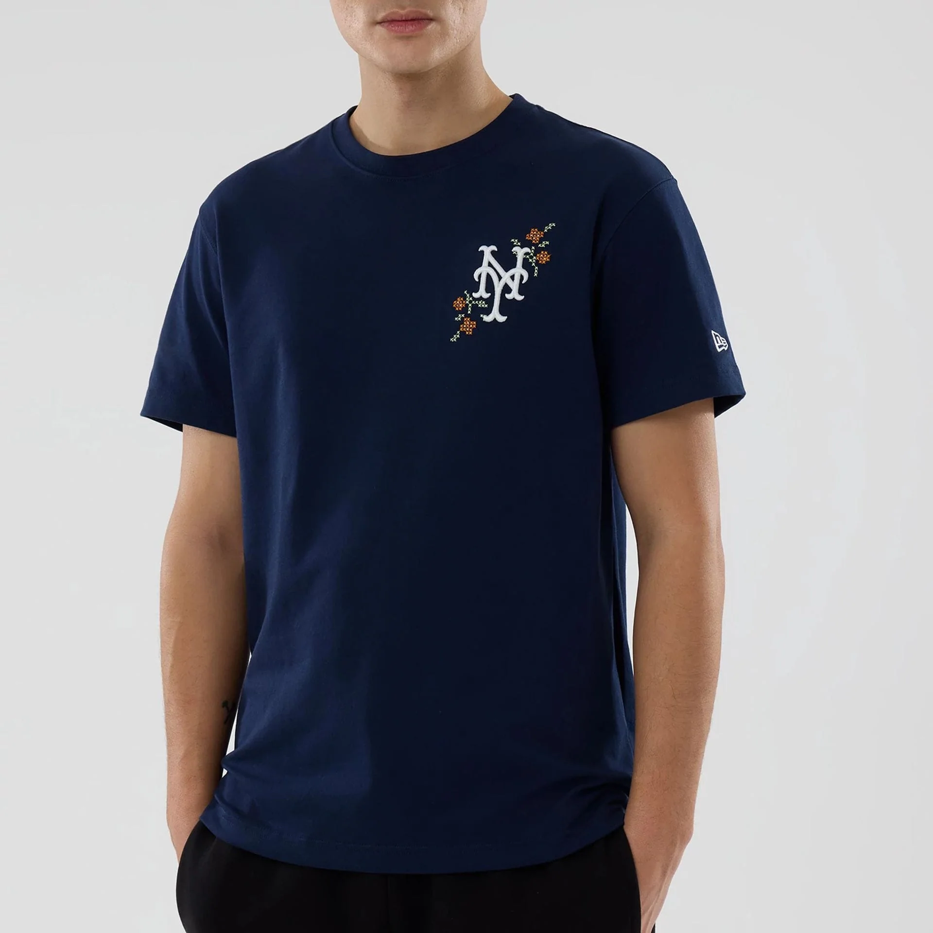 New York Mets MLB Garden Blue T-Shirt - Image 5