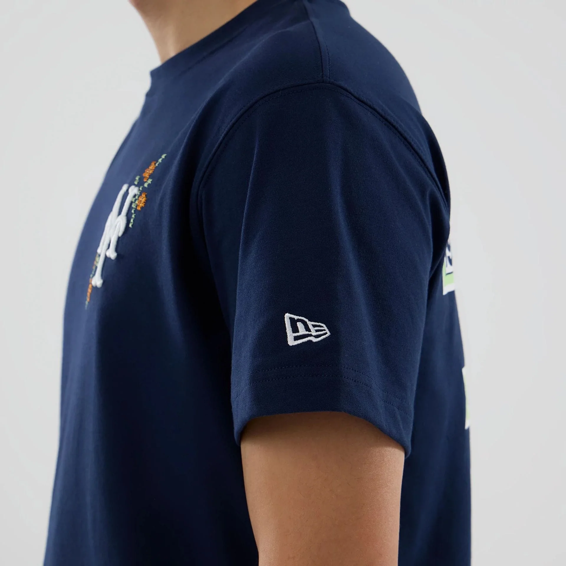 New York Mets MLB Garden Blue T-Shirt - Image 6