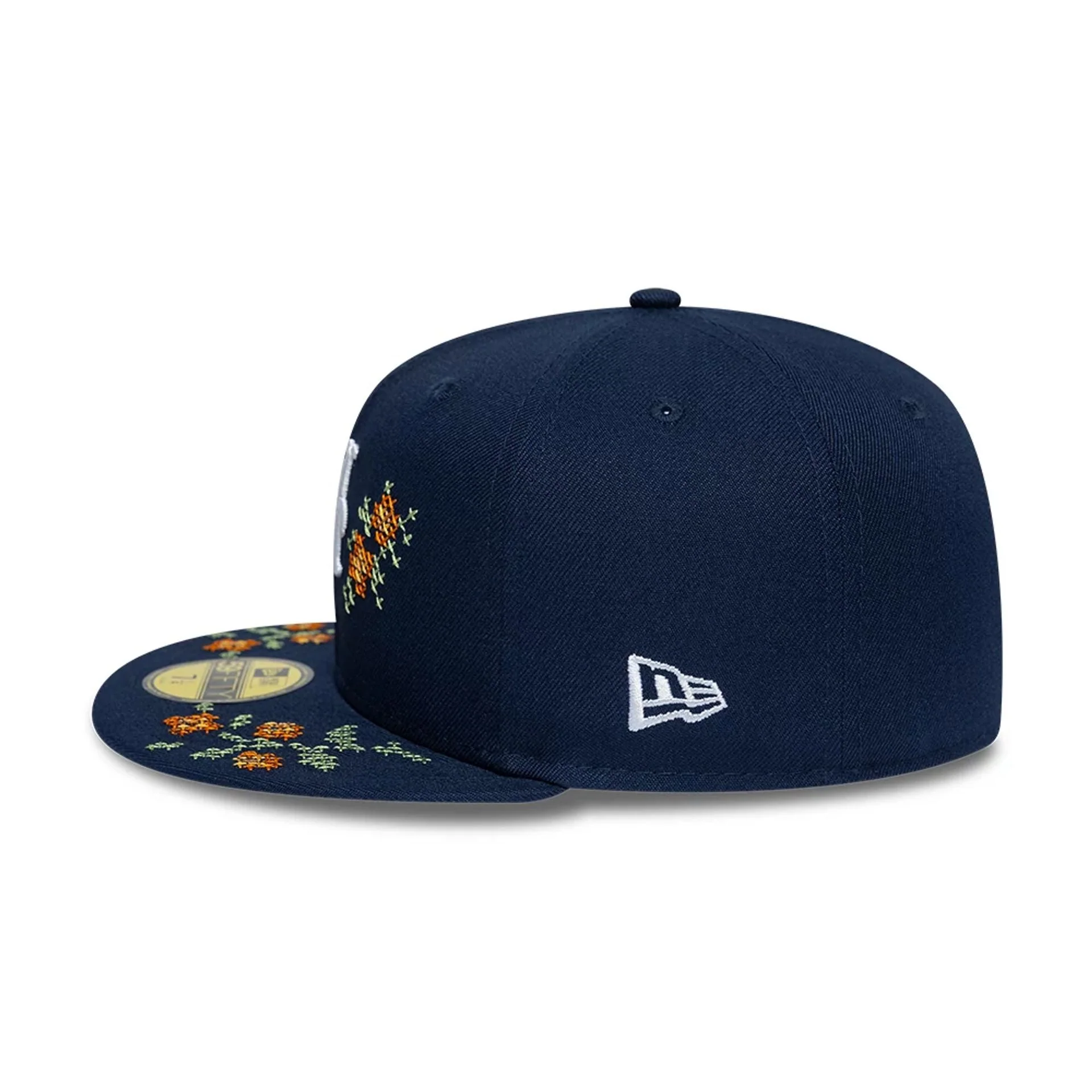 New York Mets MLB Garden Dark Blue 59FIFTY Fitted Cap - Image 5