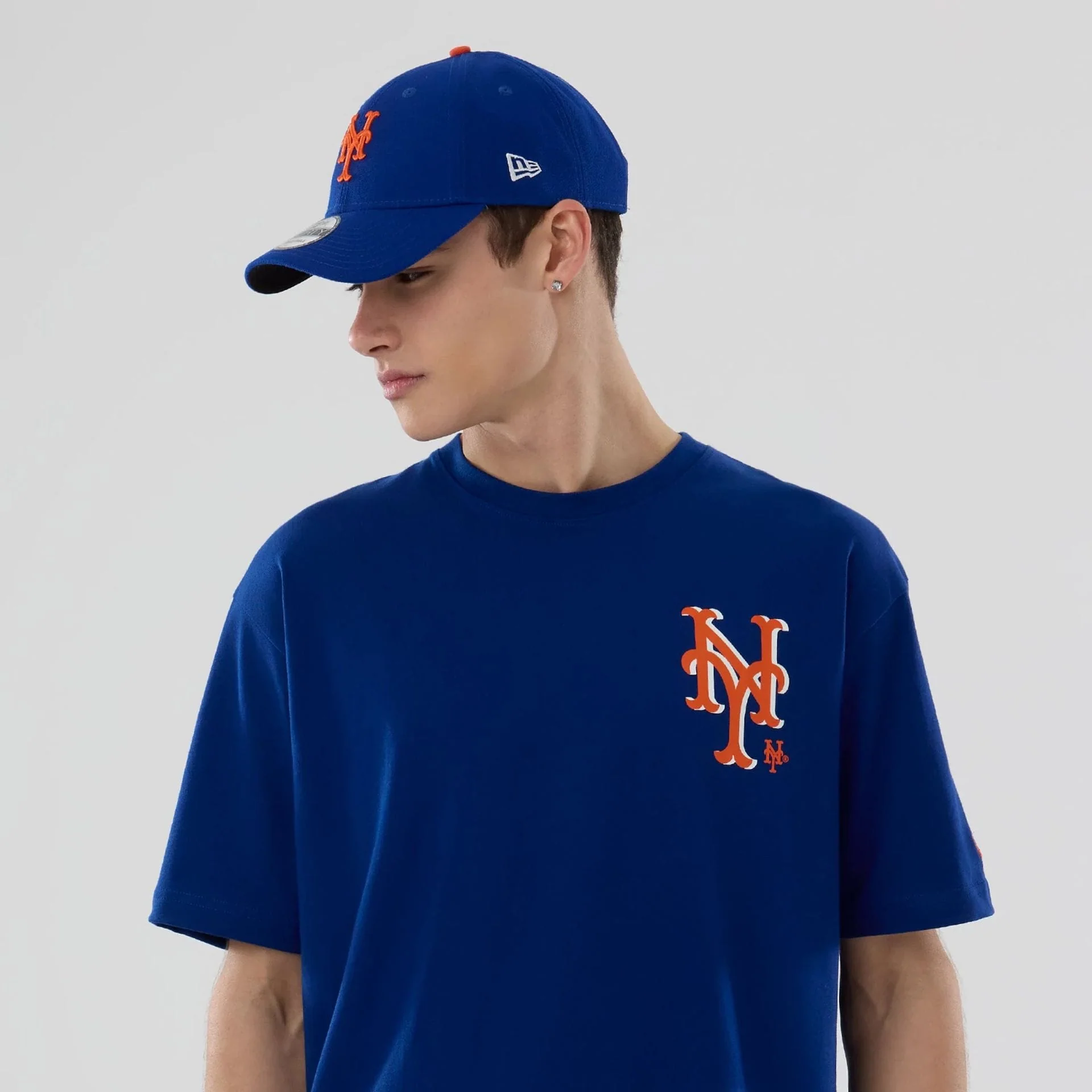 New York Mets MLB Graphic Blue T-Shirt - Image 6