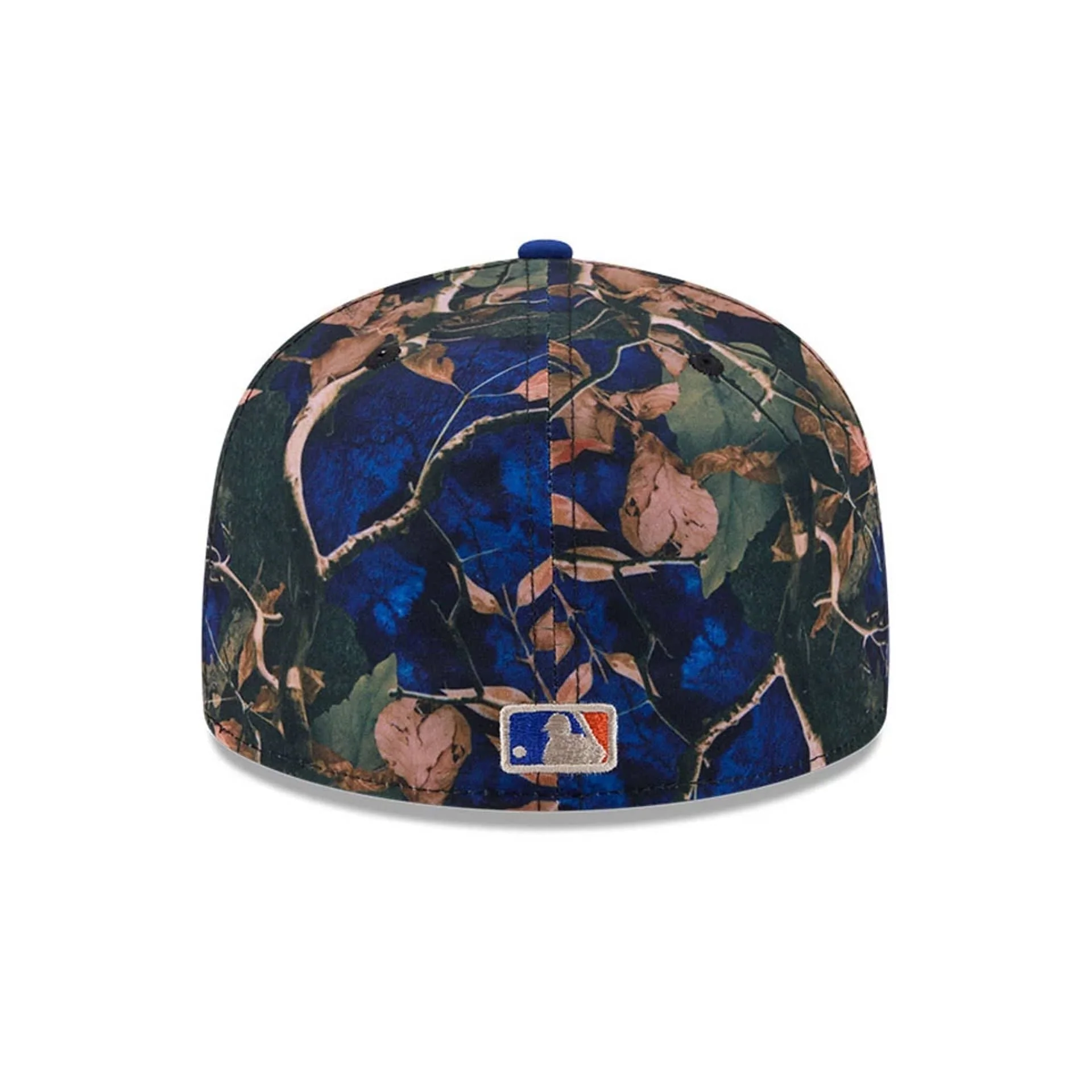 New York Mets MLB Leaves Blue 59FIFTY Fitted Cap - Image 7