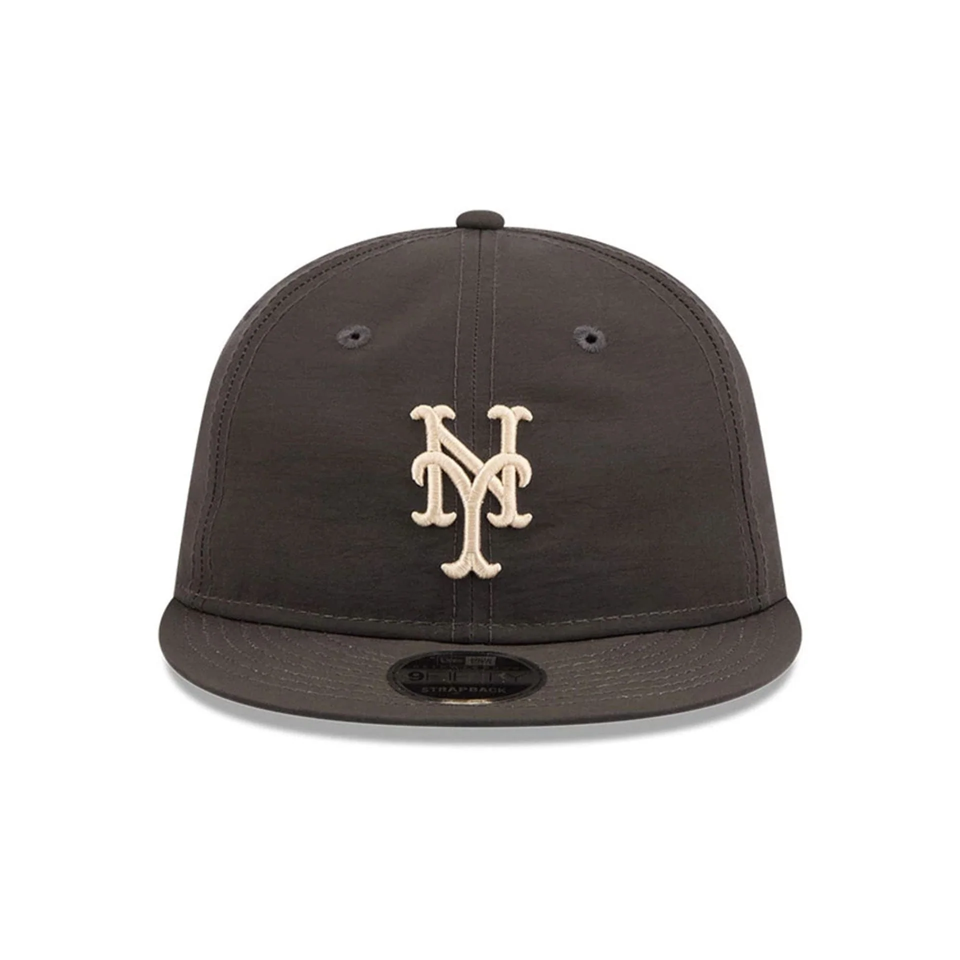 New York Mets MLB Nylon Black Retro Crown 9FIFTY Adjustable Cap - Image 4