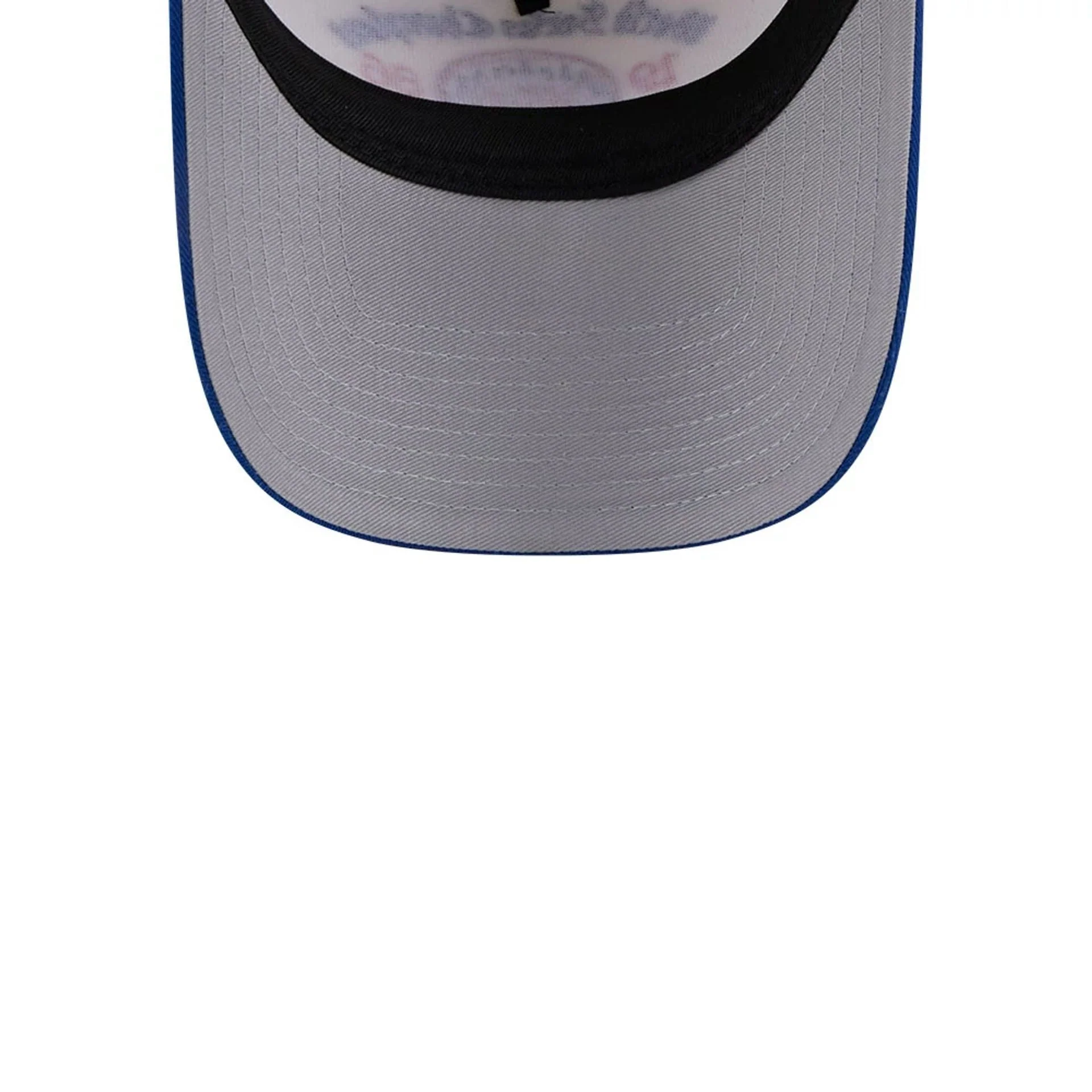 New York Mets MLB Old English White 9FORTY A-Frame Adjustable Cap - Image 2