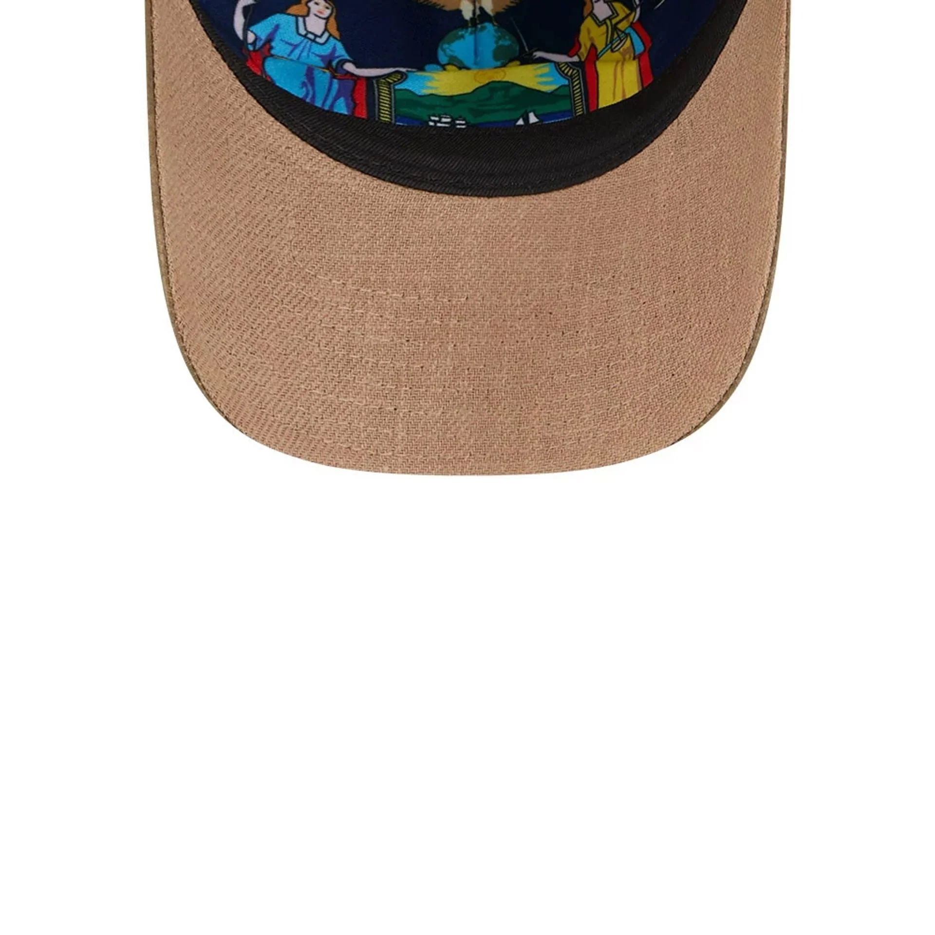 New York Mets MLB Open Brown 9TWENTY A-Frame Adjustable Cap - Image 7