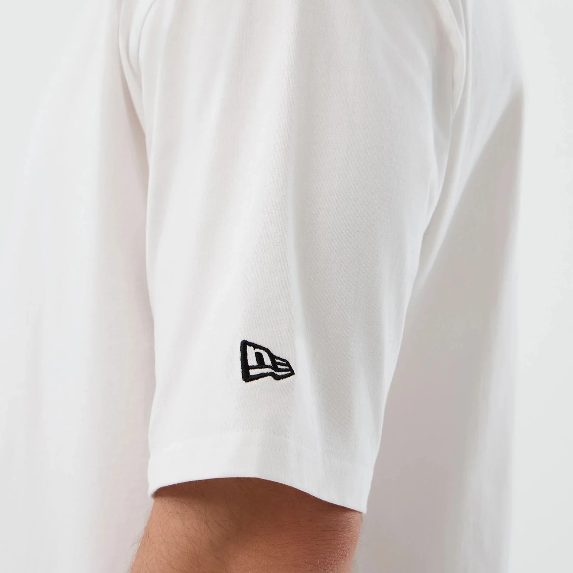 New York Mets MLB Script White Oversized T-Shirt - Image 7
