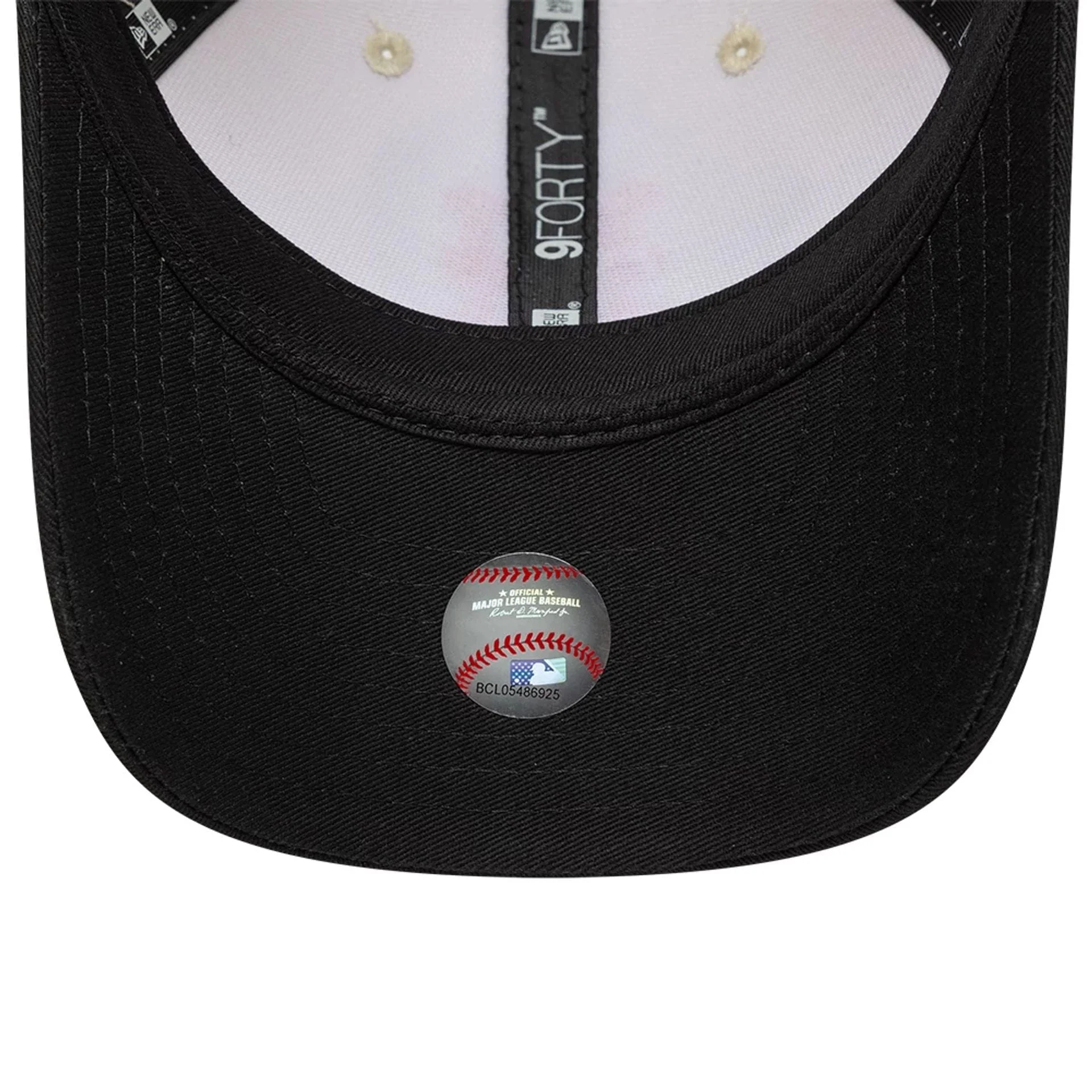 New York Mets MLB Side Script Cream 9FORTY M-Crown Adjustable Cap - Image 6