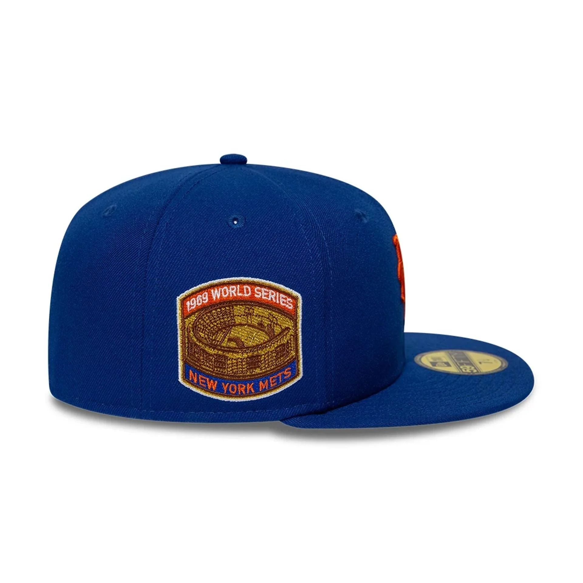 New York Mets MLB Sidepatch Blue 59FIFTY Fitted Cap - Image 5