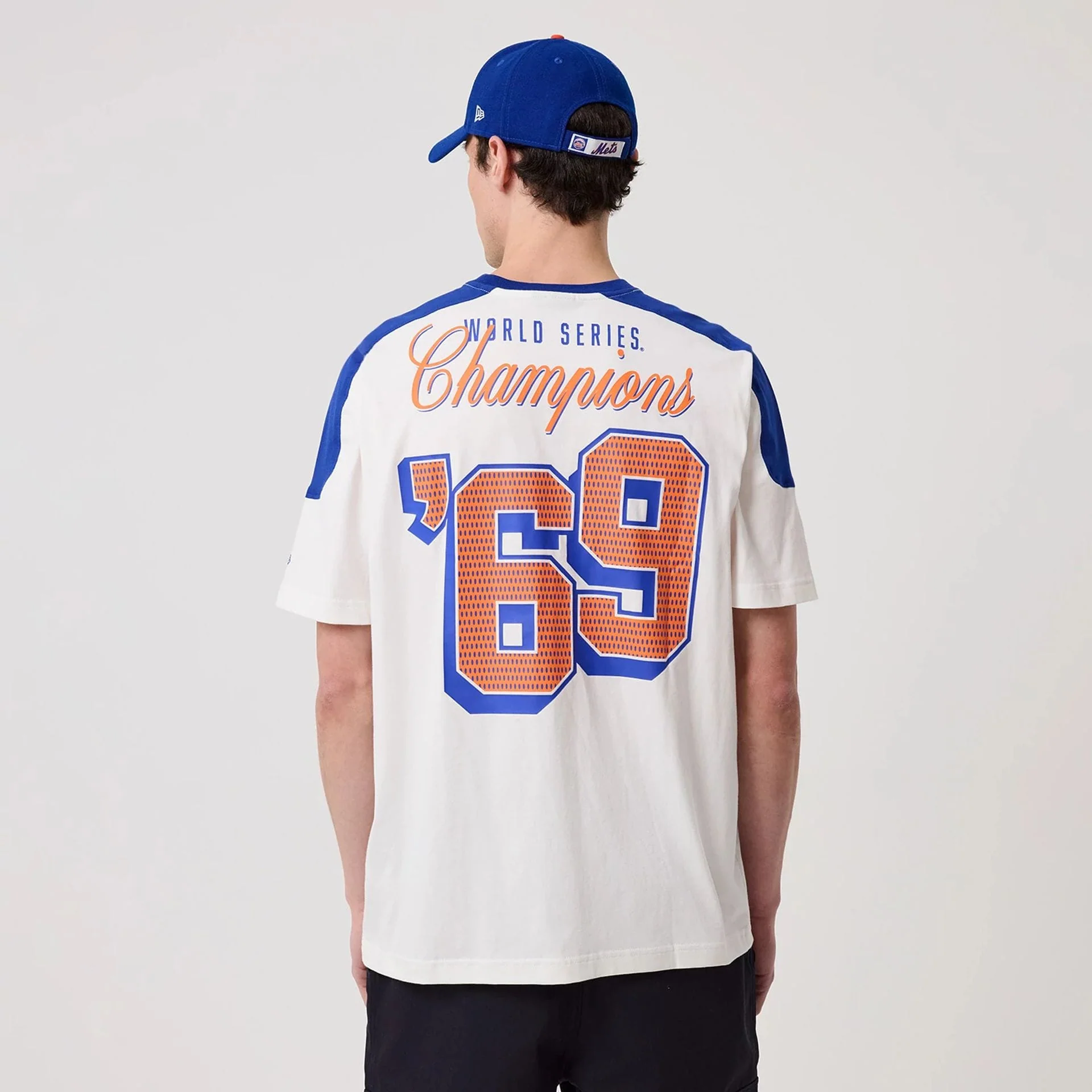 New York Mets MLB Sport Classic White T-Shirt - Image 2