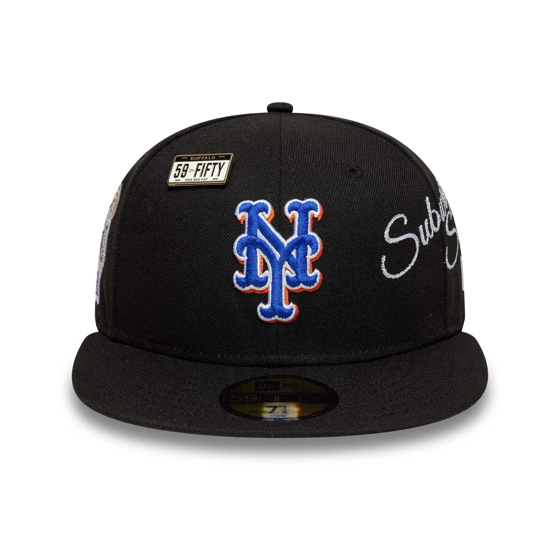 New York Mets MLB Subway Series Black 59FIFTY Fitted Cap - Image 2
