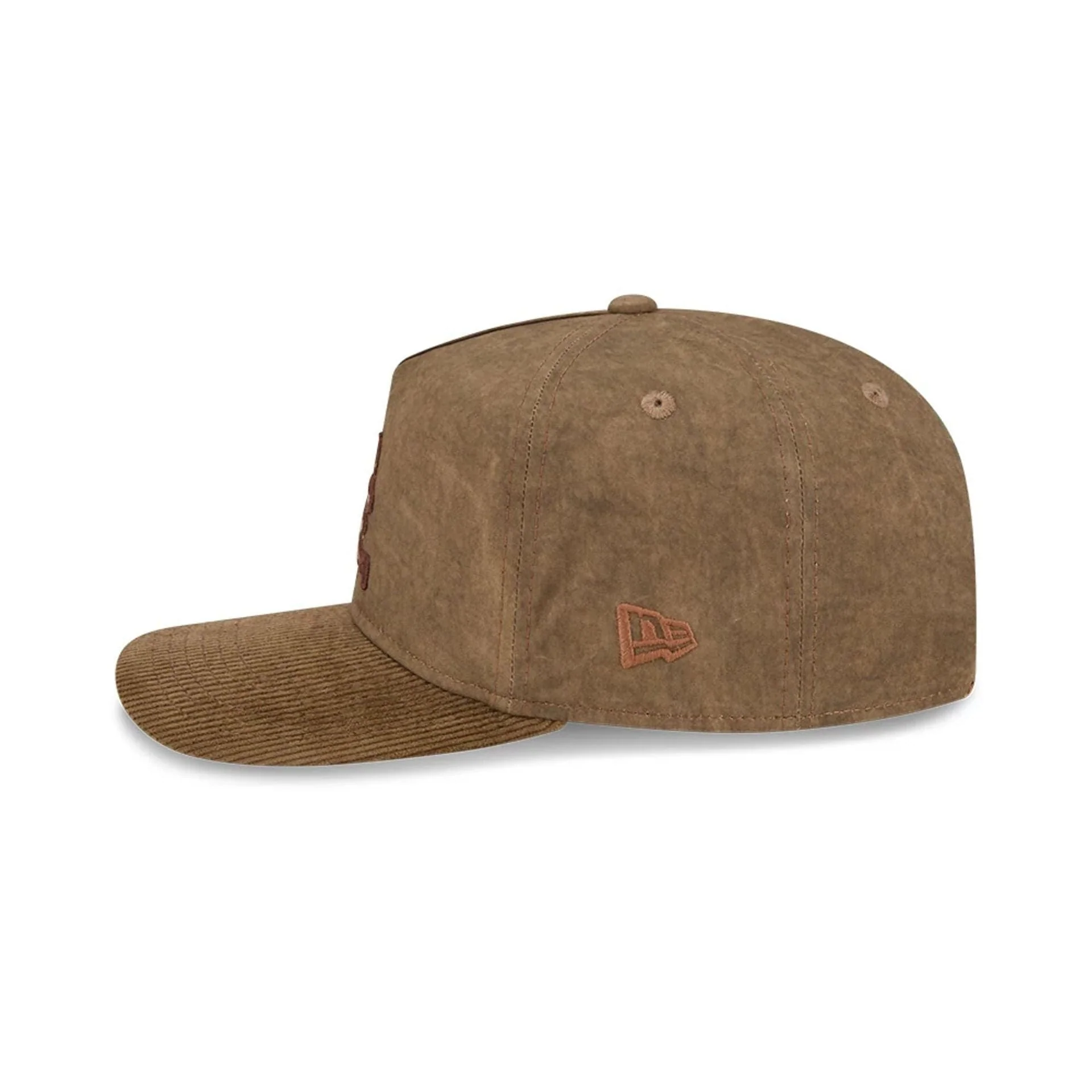New York Mets MLB Utility Linen Open Brown 19TWENTY Adjustable Cap - Image 4