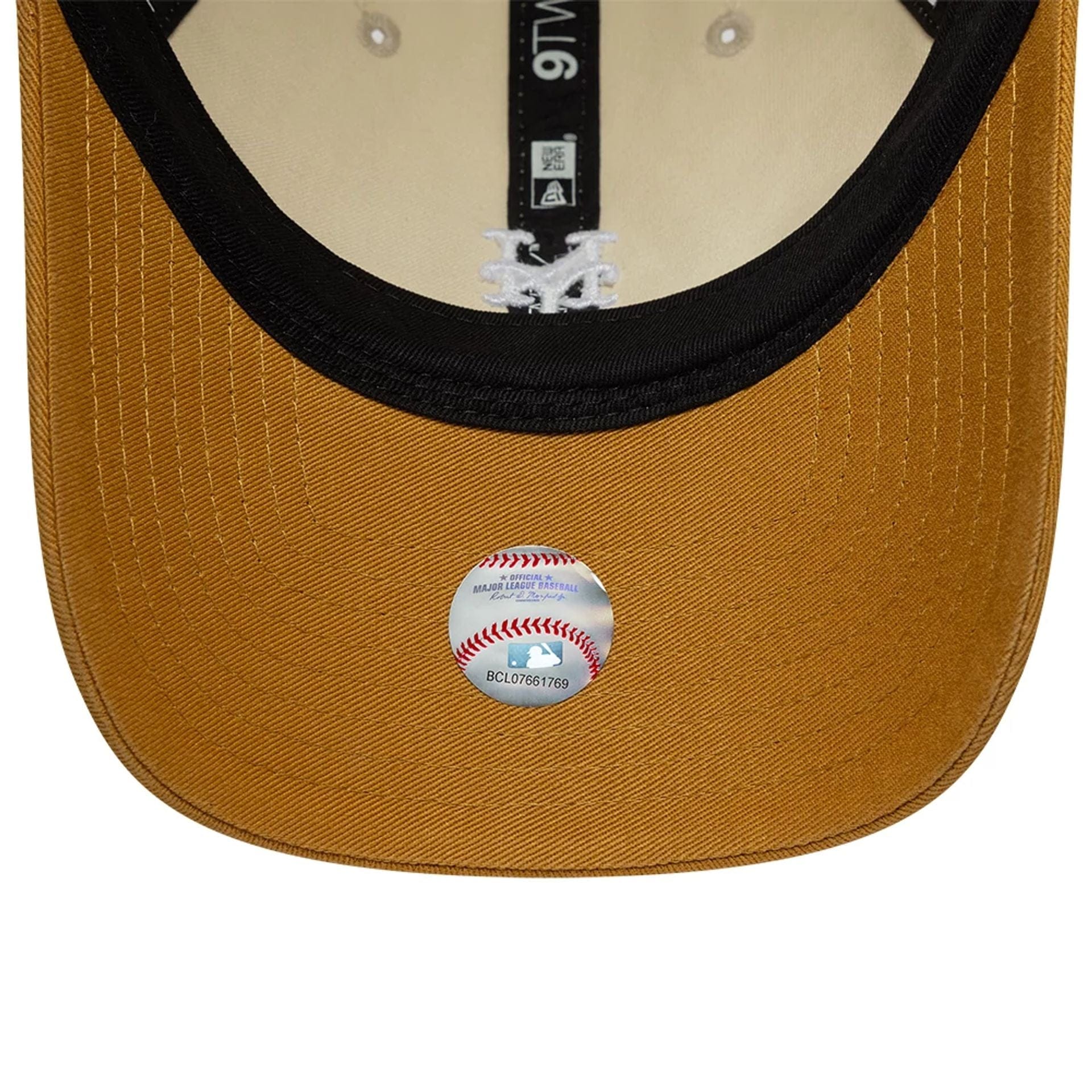 New York Mets MLB Washed Contrast Cream 9TWENTY Adjustable Cap - Image 5
