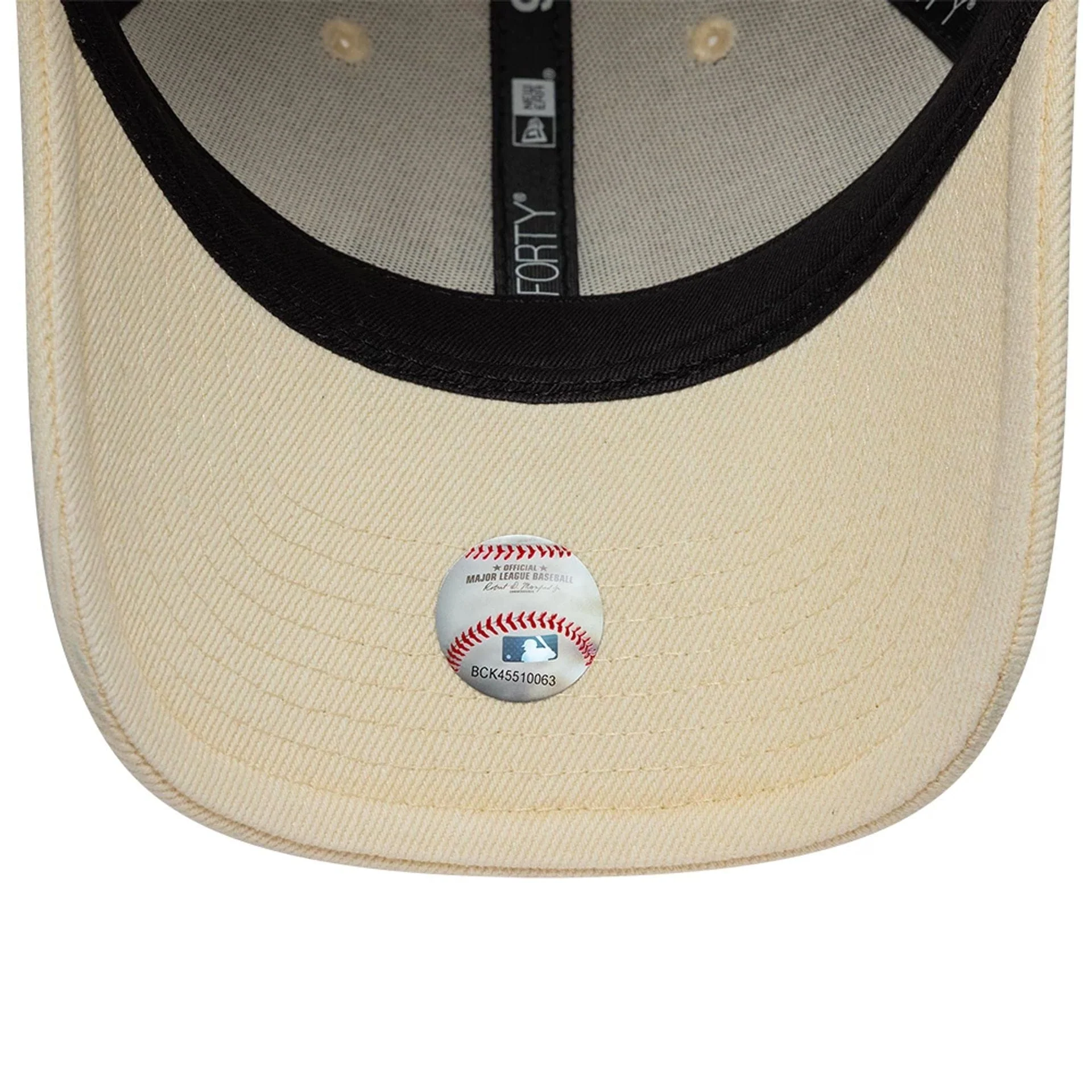 New York Mets MLB Washed Denim Light Beige 9FORTY Adjustable Cap - Image 7