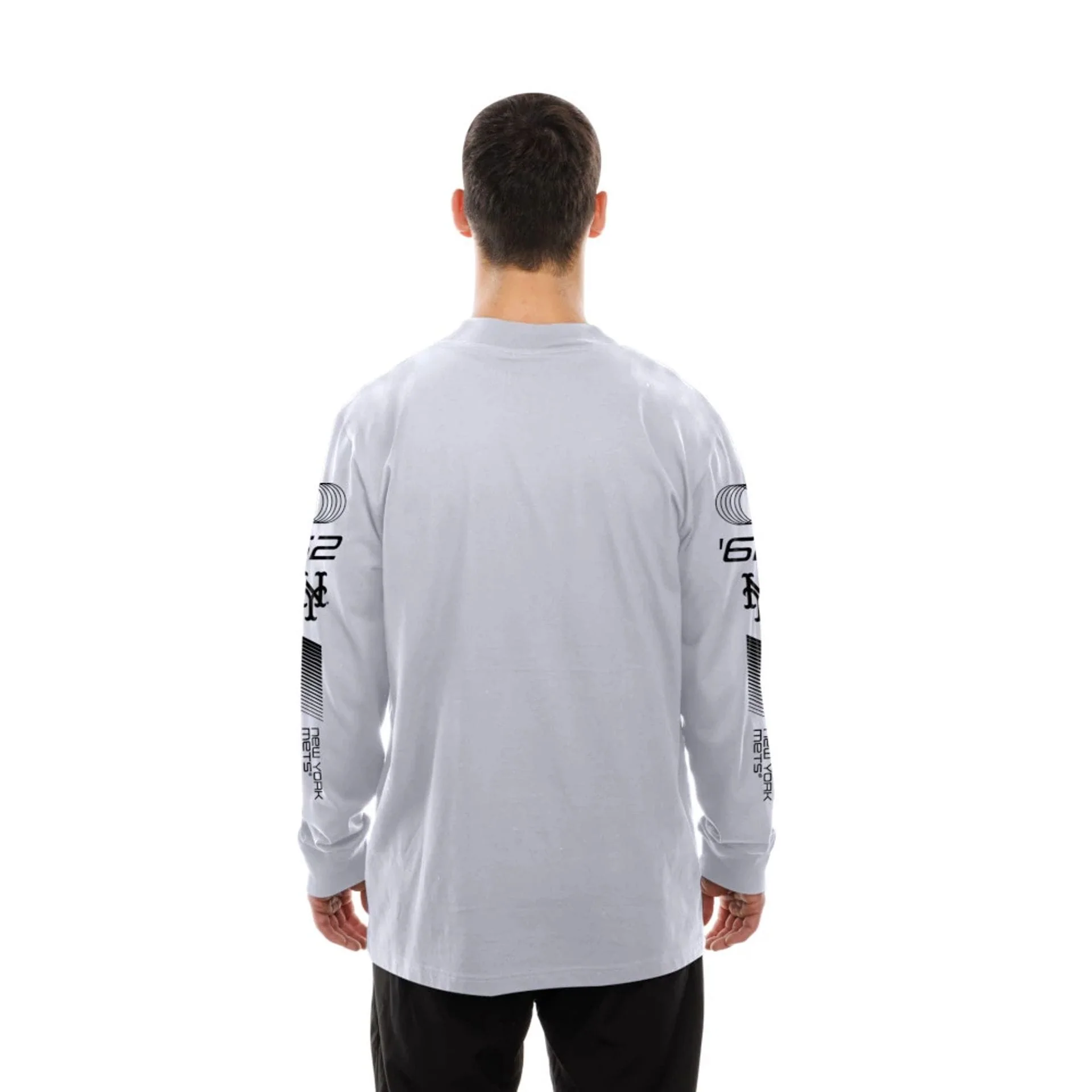 New York Mets Modern Driver White Long Sleeve T-Shirt - Image 7