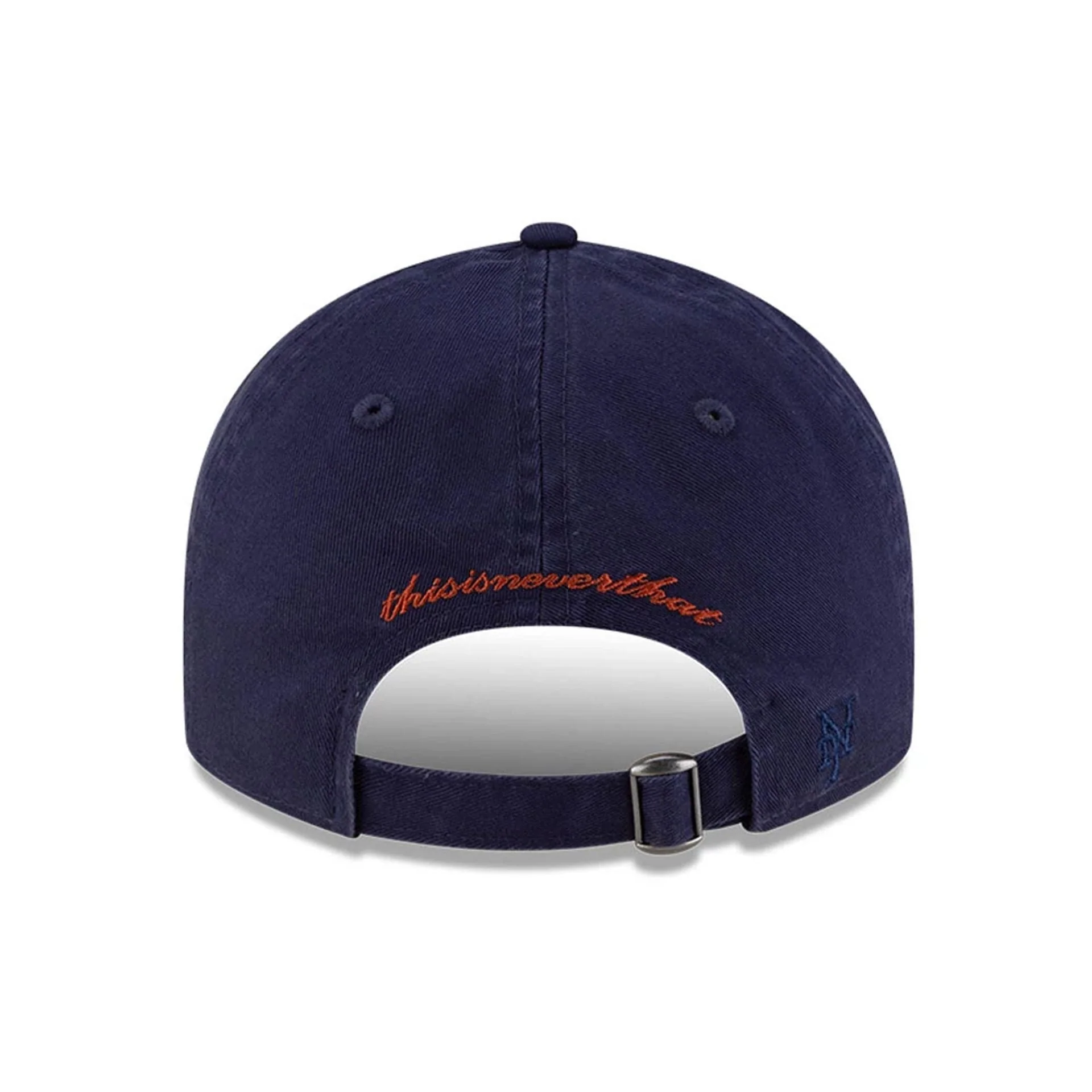 New York Mets Thisisneverthat X MLB Navy Retro Crown 9FIFTY Adjustable Cap - Image 4