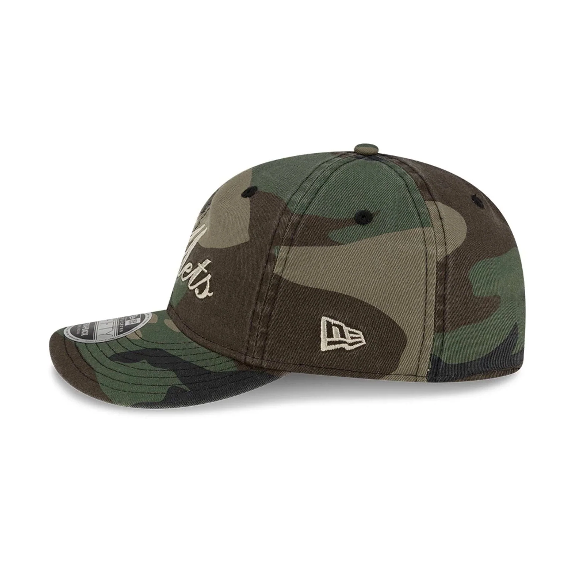 New York Mets Thisisneverthat X MLB Woodland Camo Retro Crown 9FIFTY Cap - Image 5
