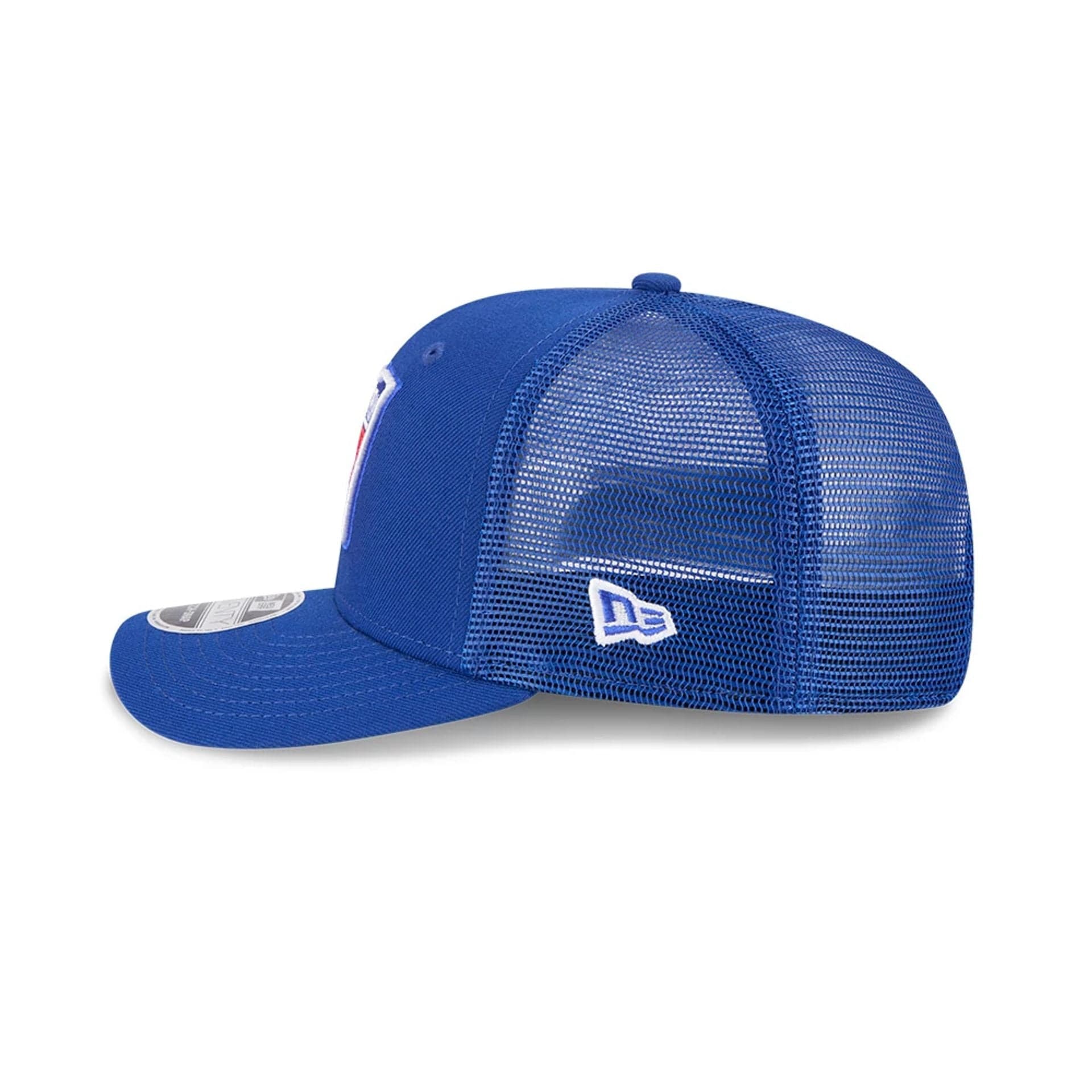 New York Rangers NHL Evergreen Blue 9SEVENTY Stretch Snap Adjustable Cap - Image 5
