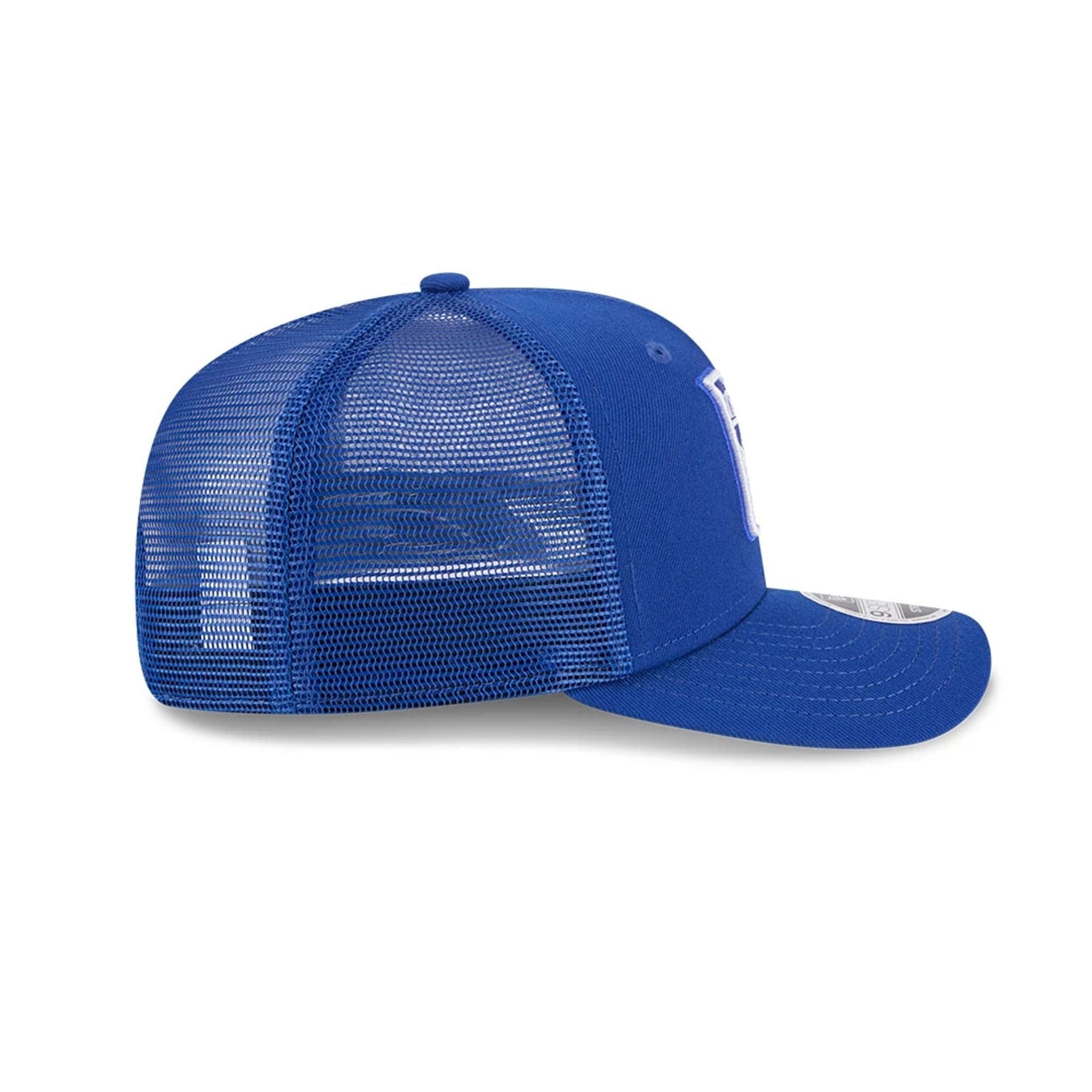 New York Rangers NHL Evergreen Blue 9SEVENTY Stretch Snap Adjustable Cap - Image 6