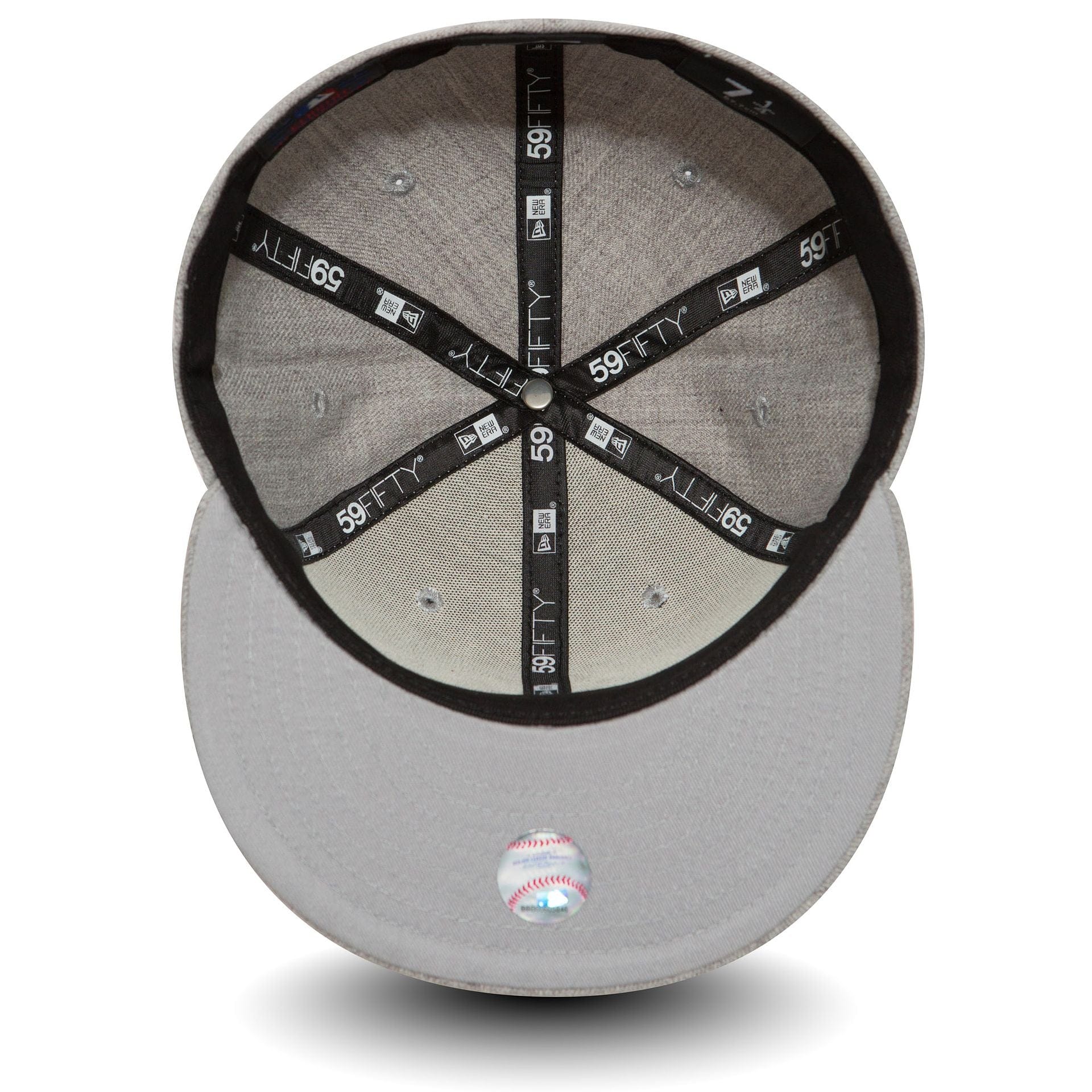 New York Yankees Essential Heather Grey 59FIFTY Cap - Image 2