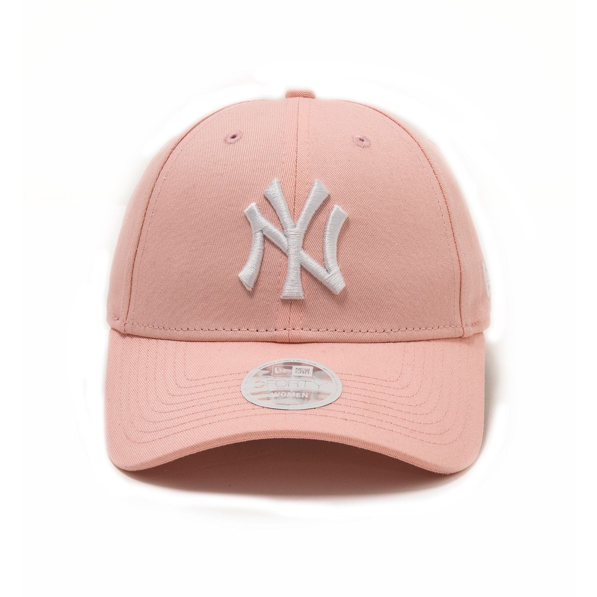 New York Yankees Essential Womens Pink 9FORTY Cap - Image 3
