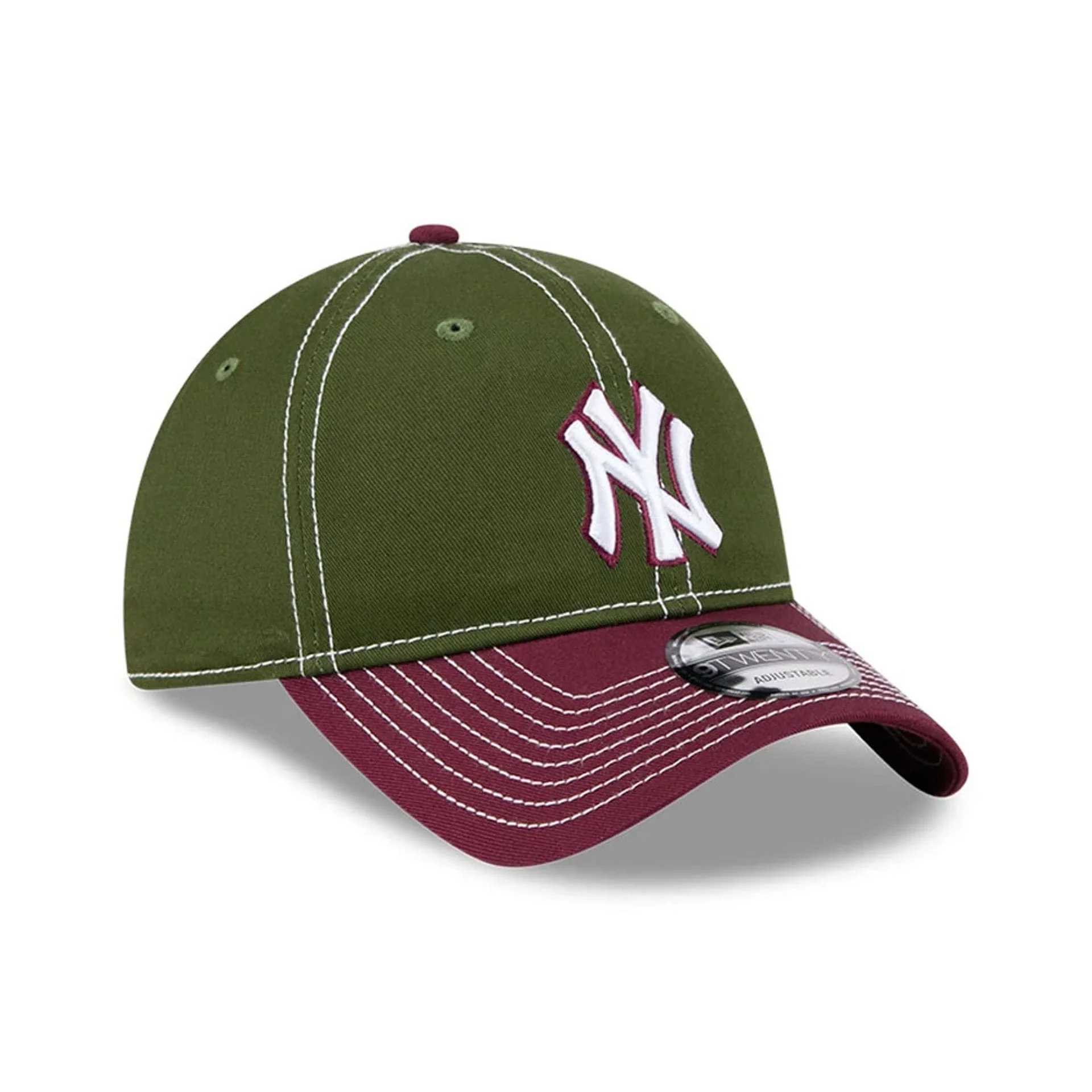 New York Yankees MLB 2Tone Dark Green 9TWENTY Adjustable Cap - Image 3
