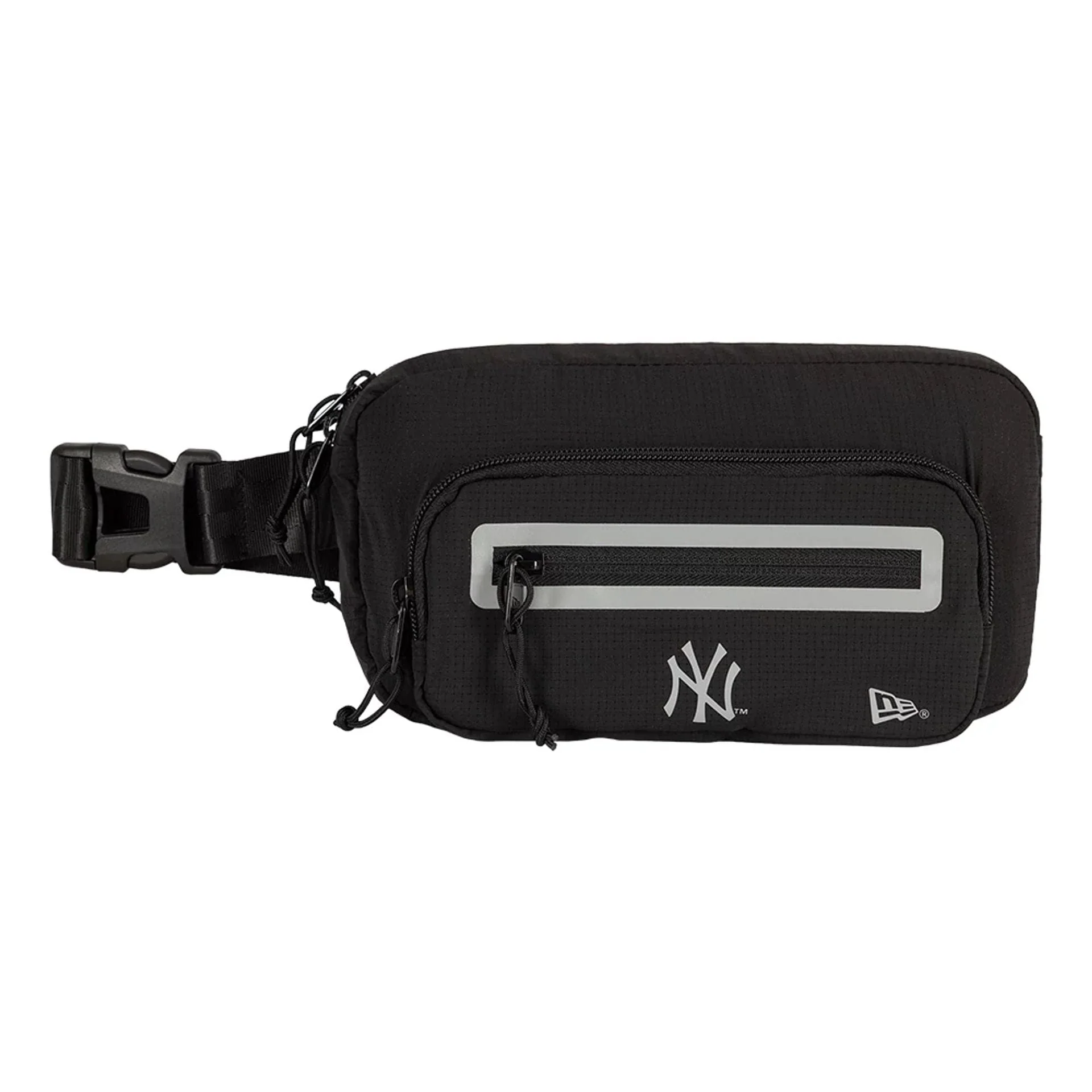 New York Yankees MLB Active Mesh Black Waist Bag - Image 2
