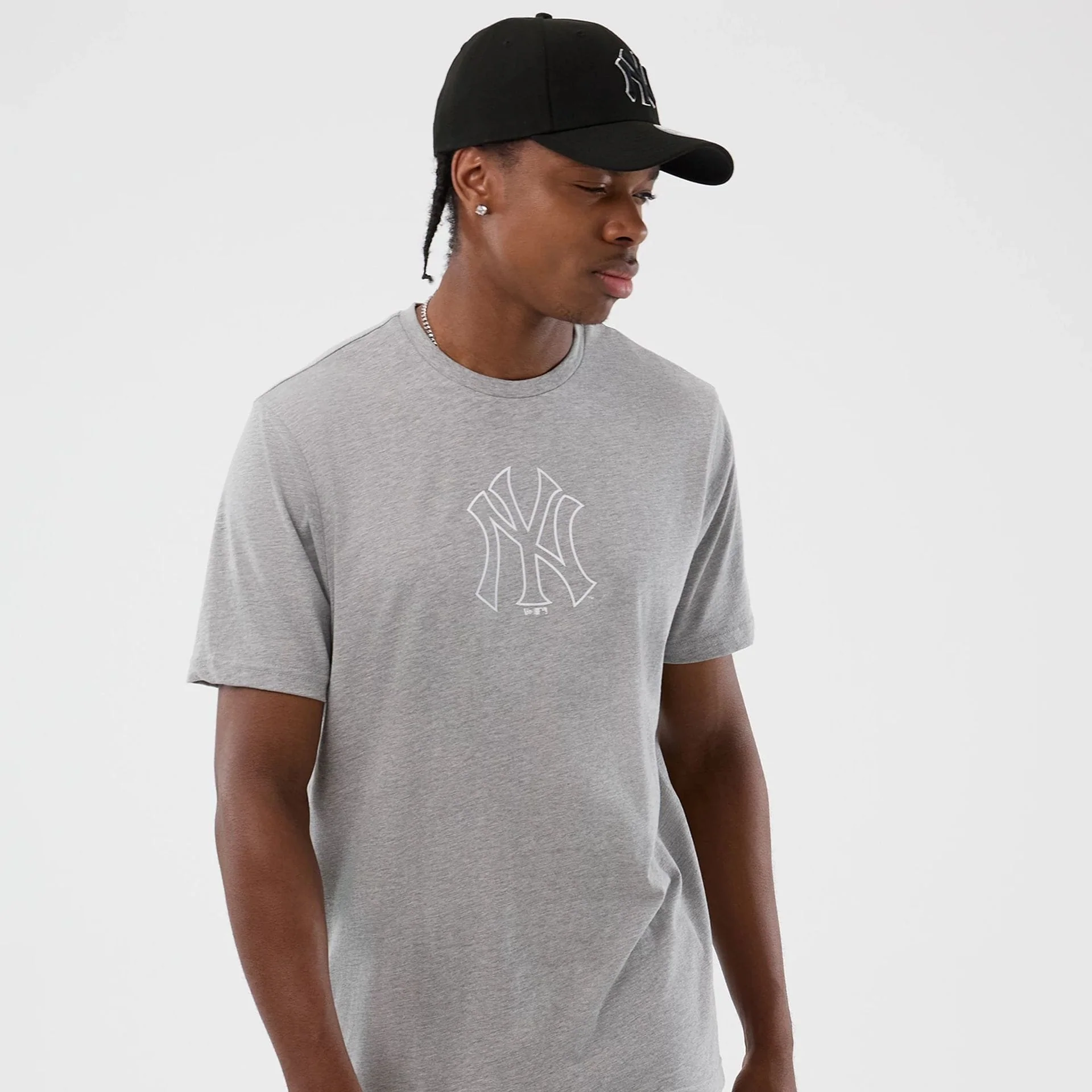 New York Yankees MLB Back To School Grey T-Shirt - Image 5