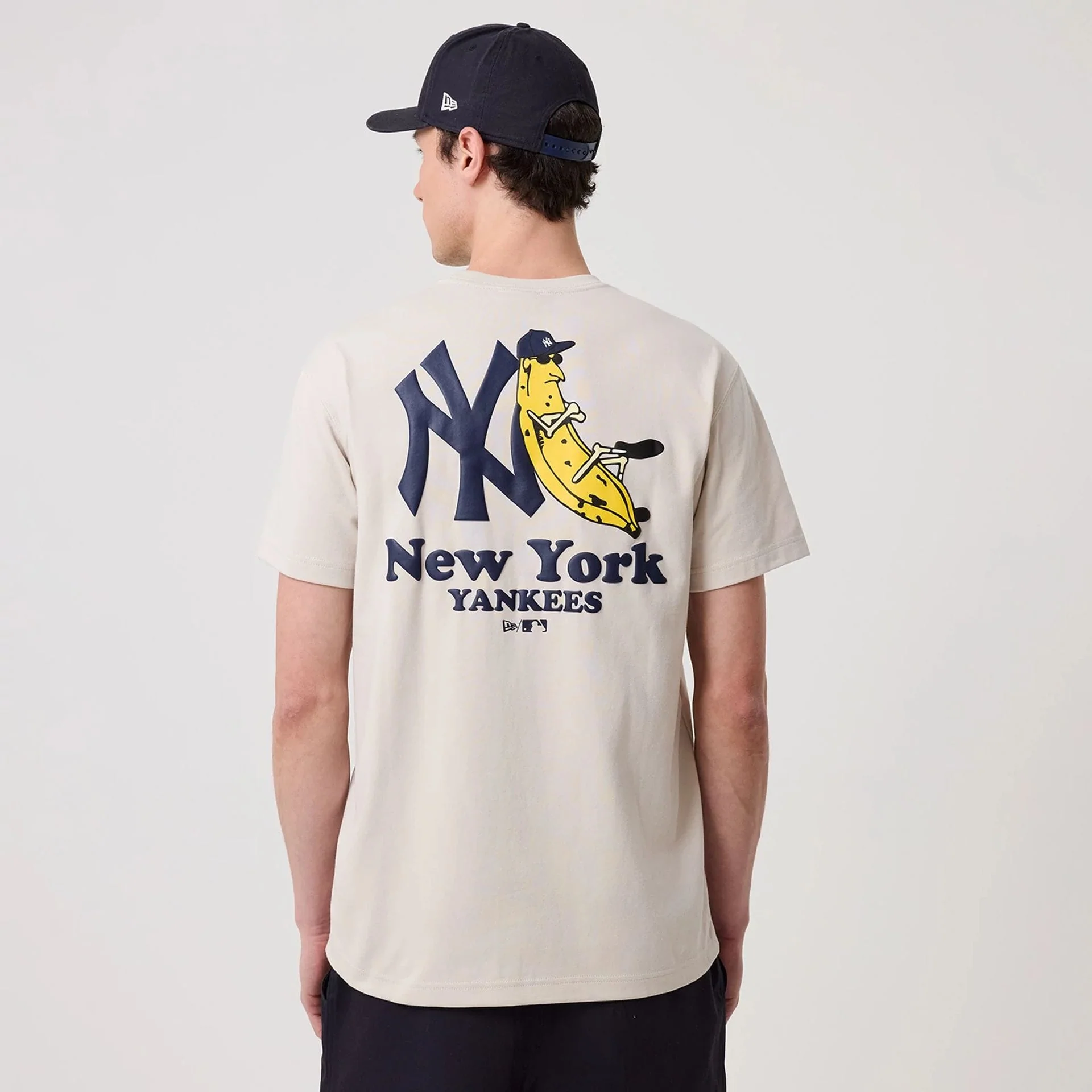 New York Yankees MLB Banana Graphic Natural T-Shirt - Image 2