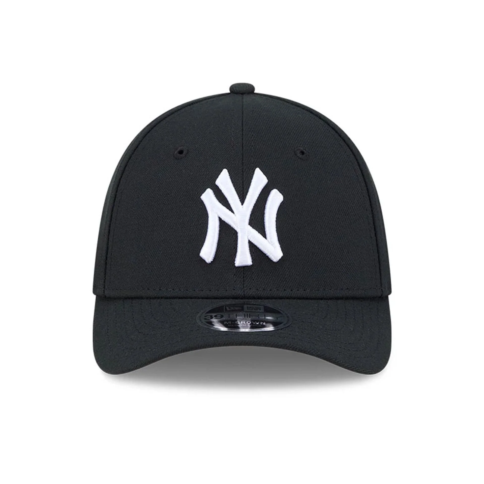 New York Yankees MLB Black 39THIRTY M-Crown Stretch Fit Cap - Image 3