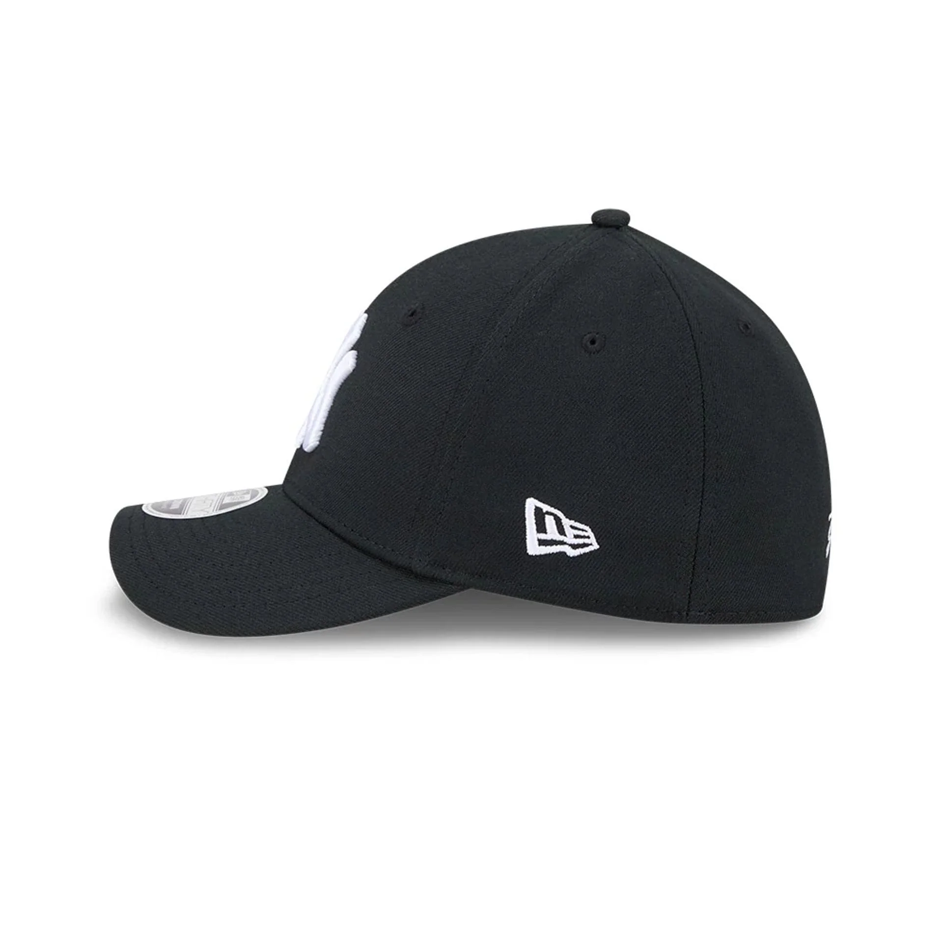 New York Yankees MLB Black 39THIRTY M-Crown Stretch Fit Cap - Image 6