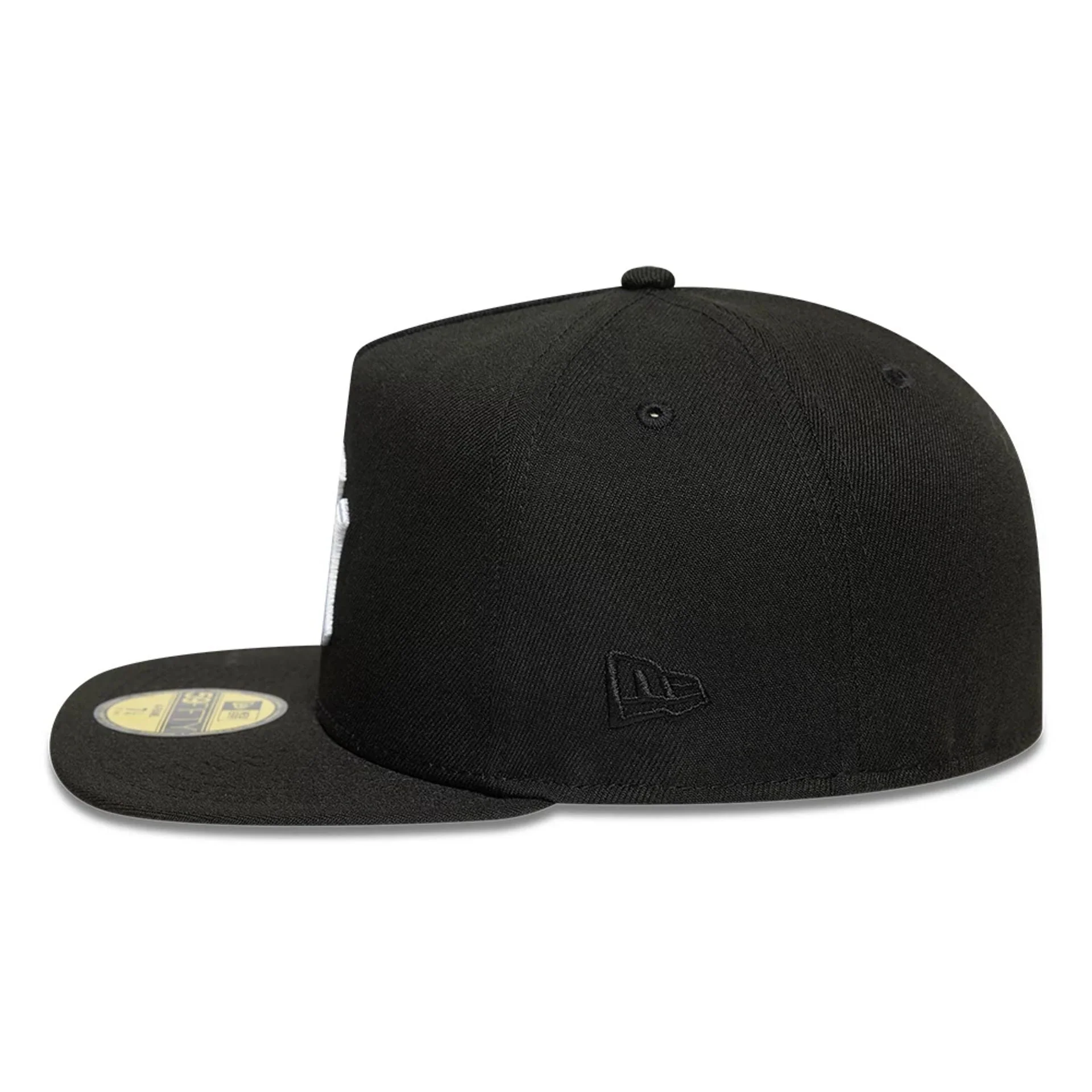 New York Yankees MLB Black 59FIFTY A-Frame Fitted Cap - Image 6