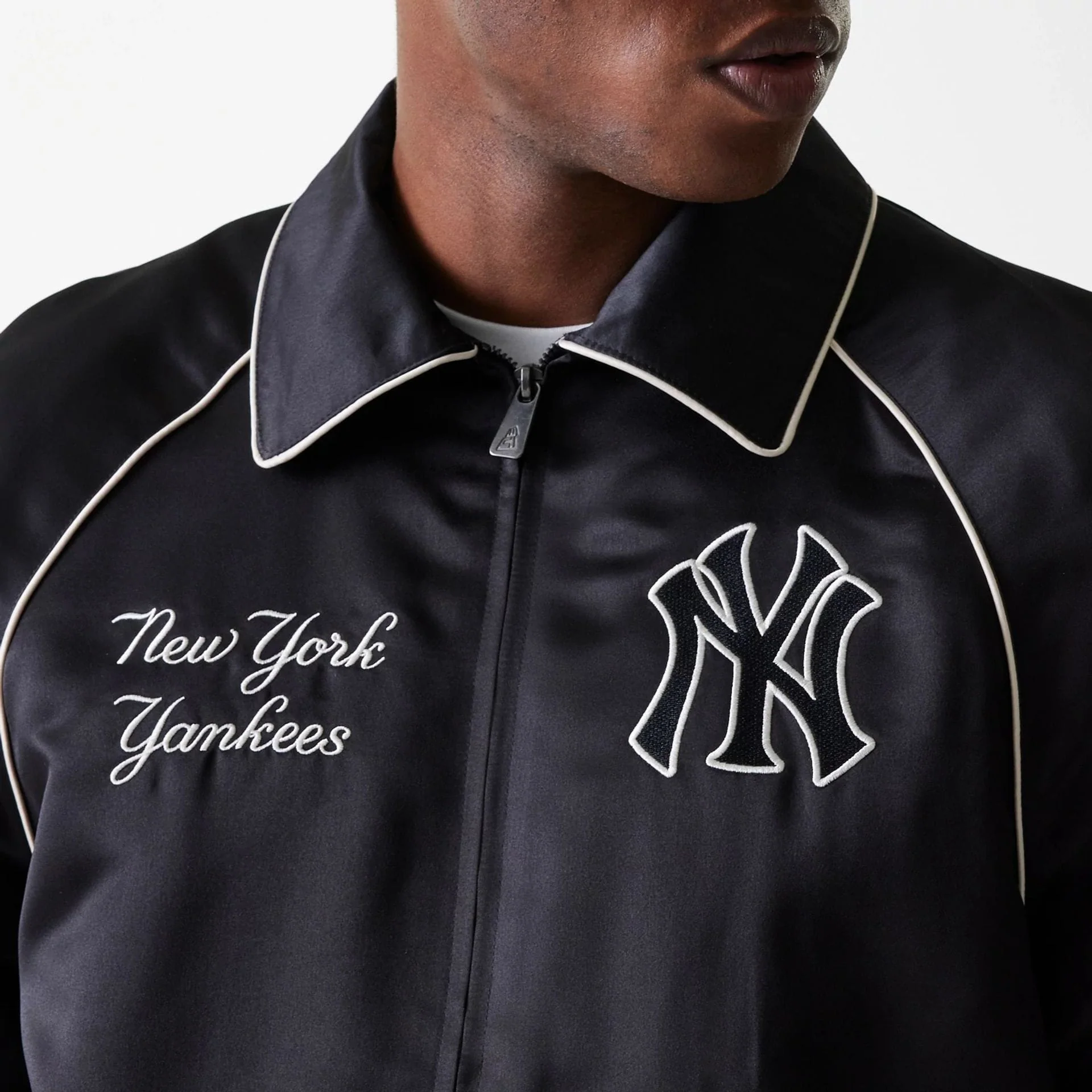 New York Yankees MLB Black Club Jacket - Image 6