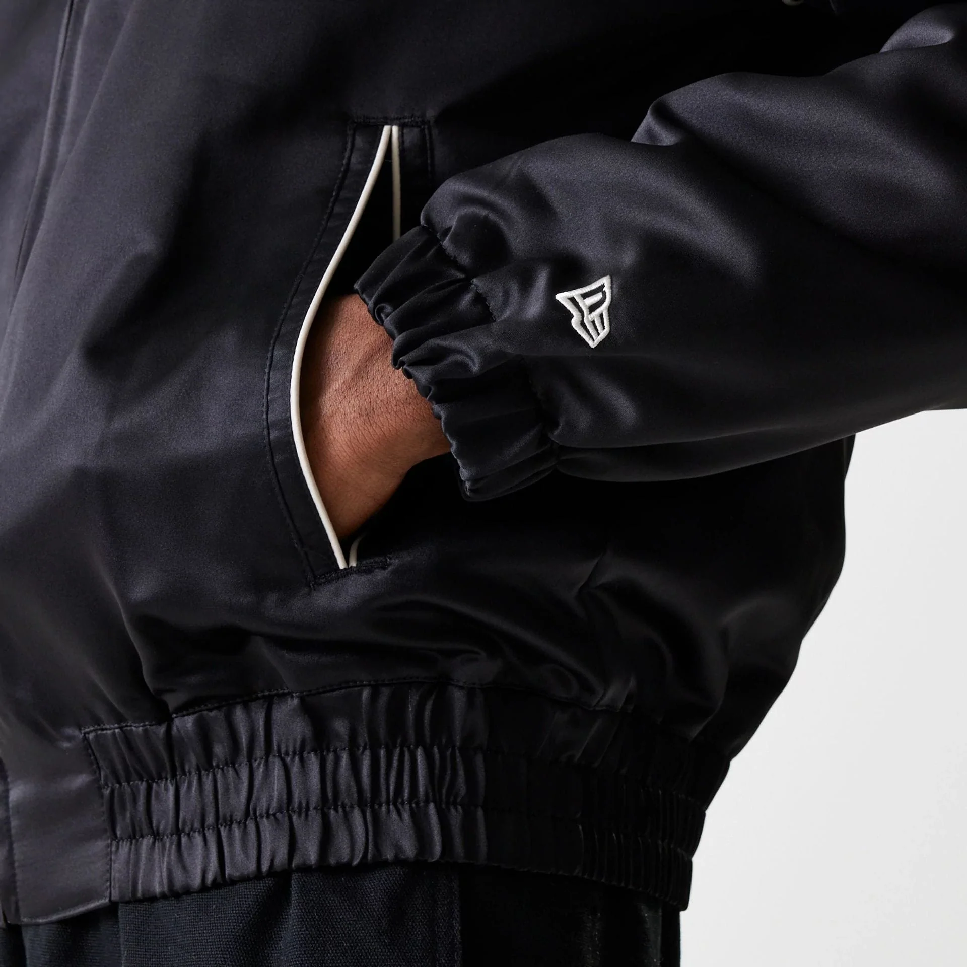 New York Yankees MLB Black Club Jacket - Image 7
