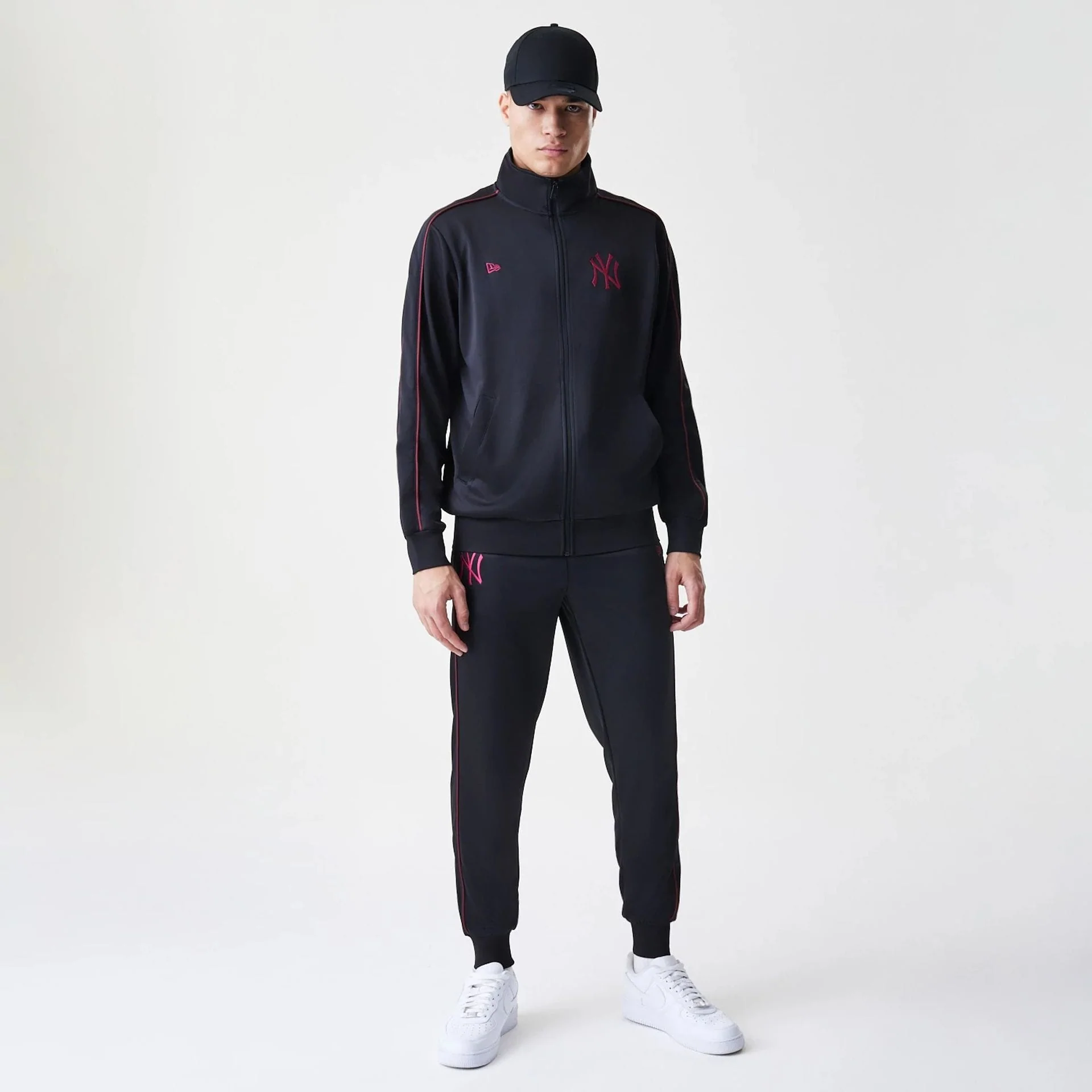 New York Yankees MLB Black Track Pants - Image 8