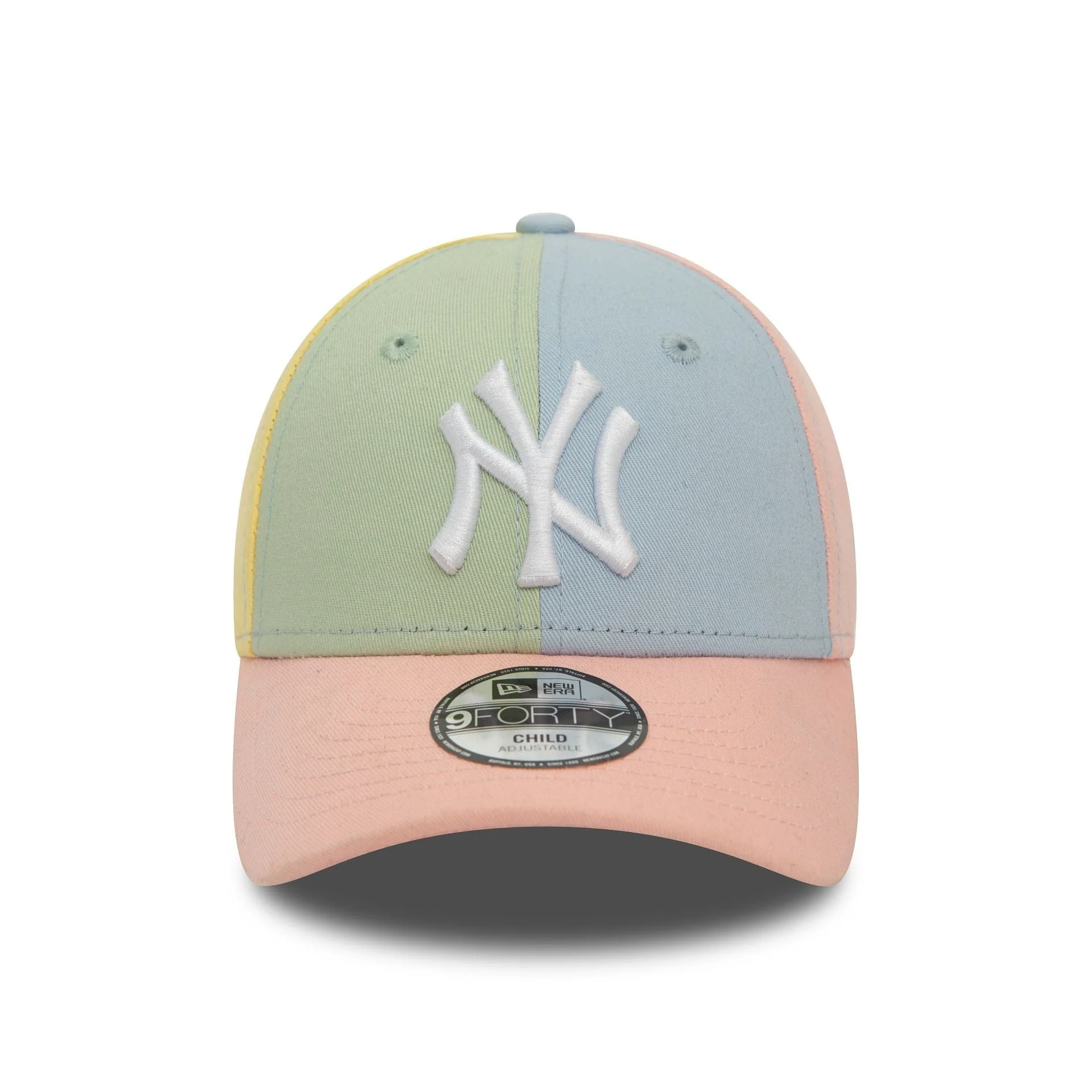 New York Yankees MLB Block Pink 9FORTY Adjustable Cap - Image 2