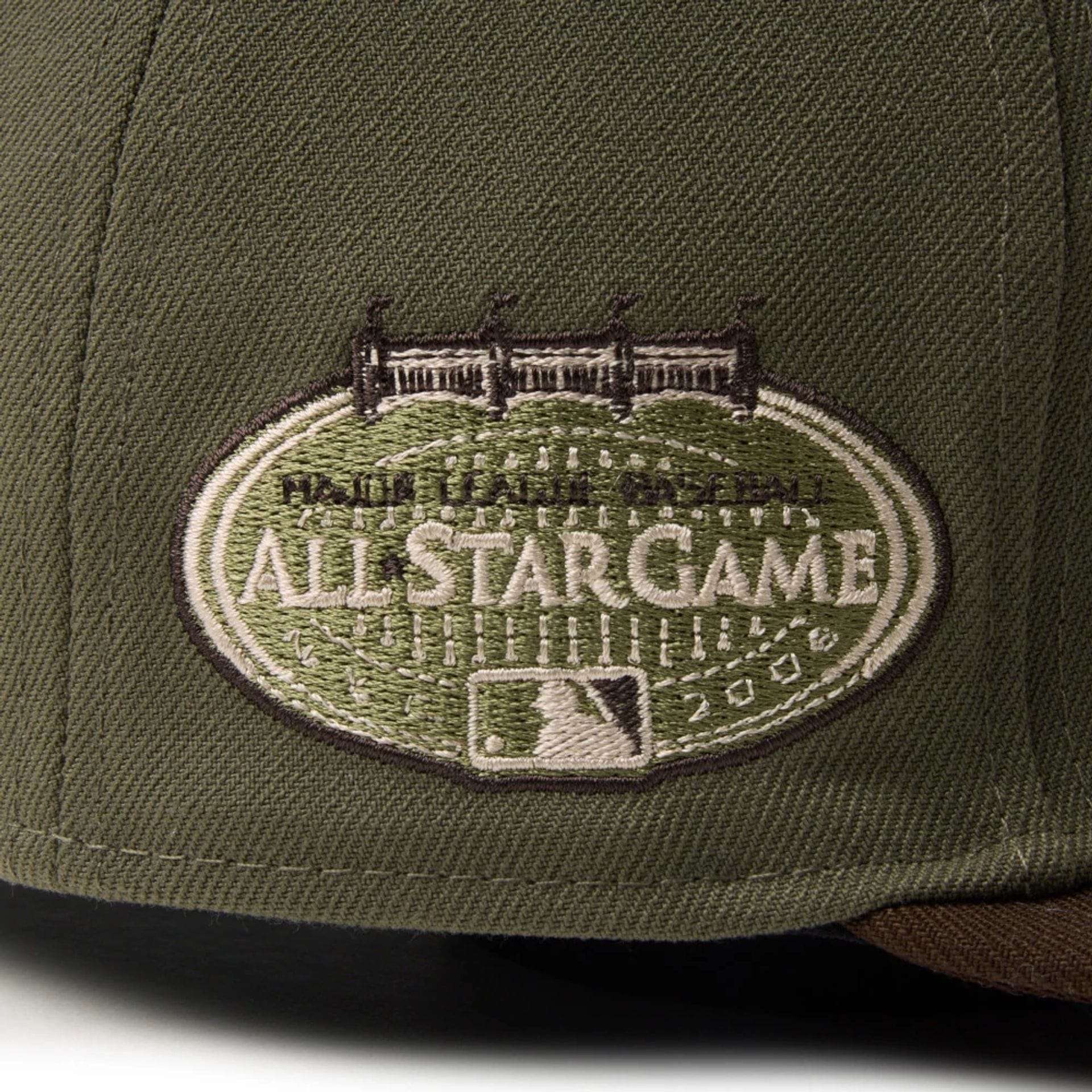 New York Yankees MLB Camo Green 59FIFTY Fitted Cap - Image 5