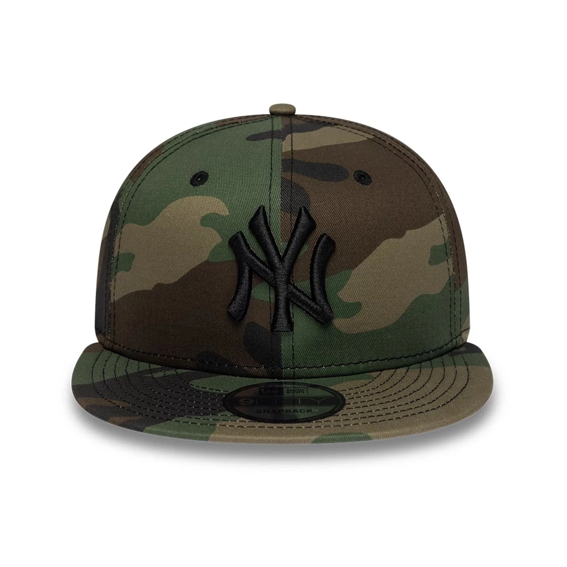 New York Yankees MLB Camo Green 9FIFTY Snapback Cap - Image 2
