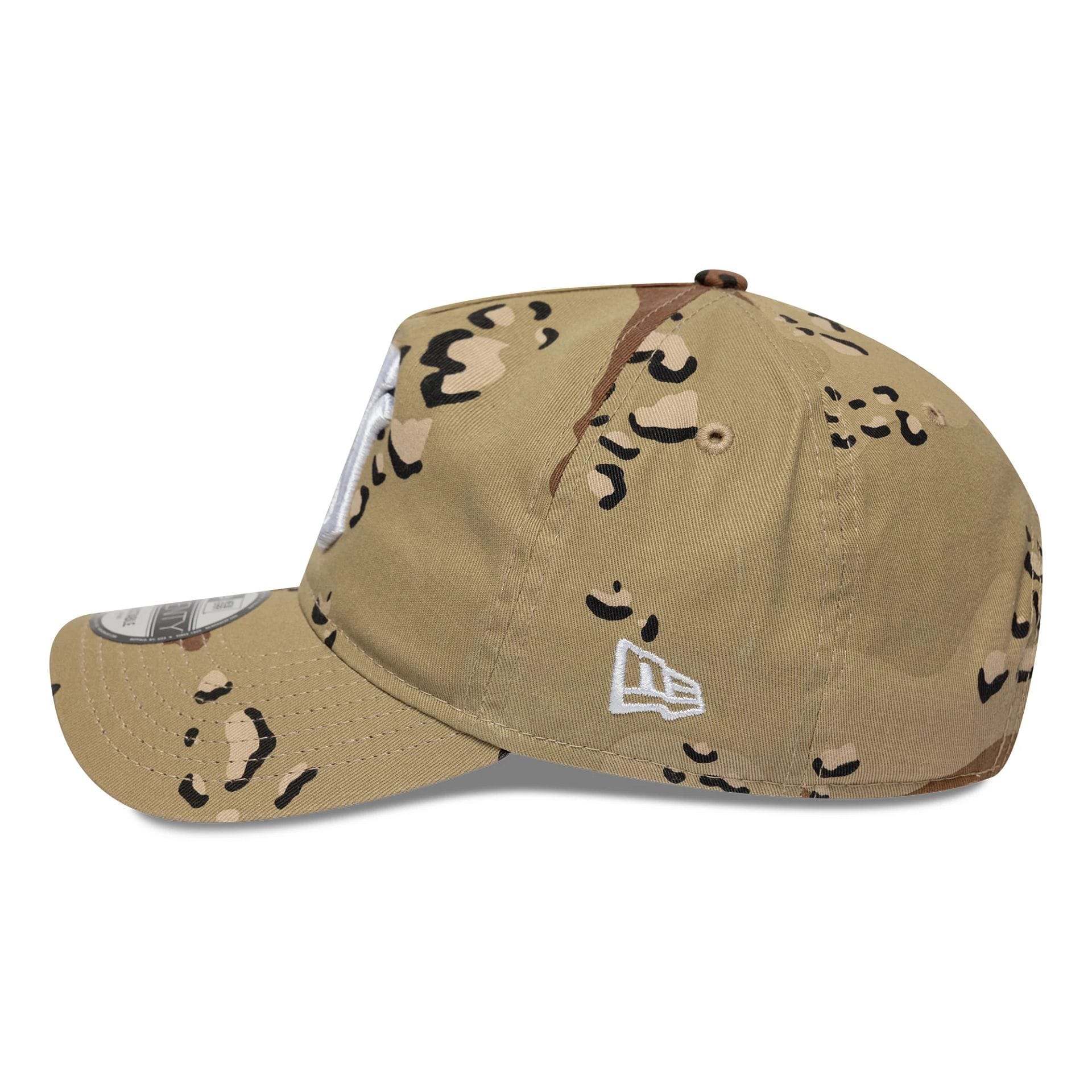 New York Yankees MLB Camo Reserve Desert Camo 9TWENTY A-Frame Adjustable Cap - Image 4