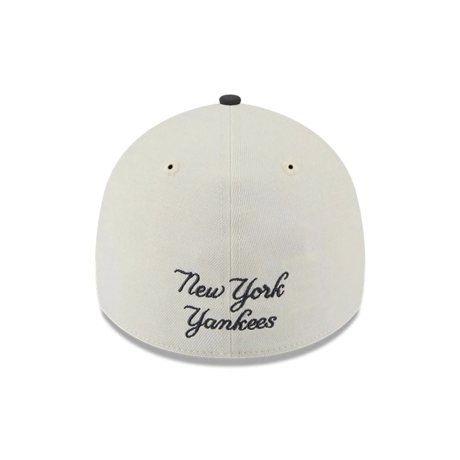 New York Yankees MLB Chrome Black 39THIRTY A-Frame Stretch Fit Cap - Image 3