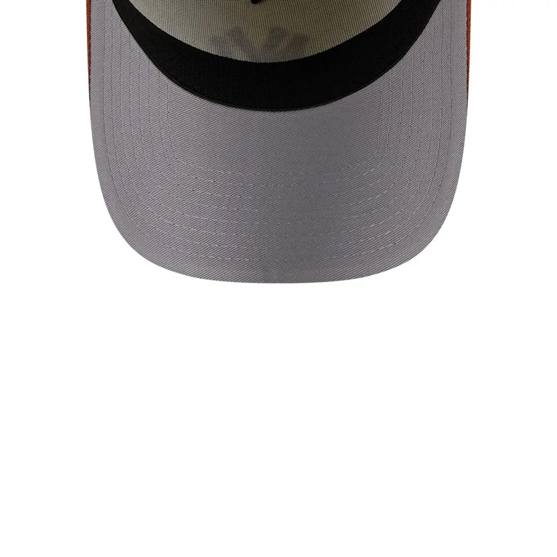 New York Yankees MLB Chrome Burnt Orange 39THIRTY A-Frame Stretch Fit Cap - Image 2