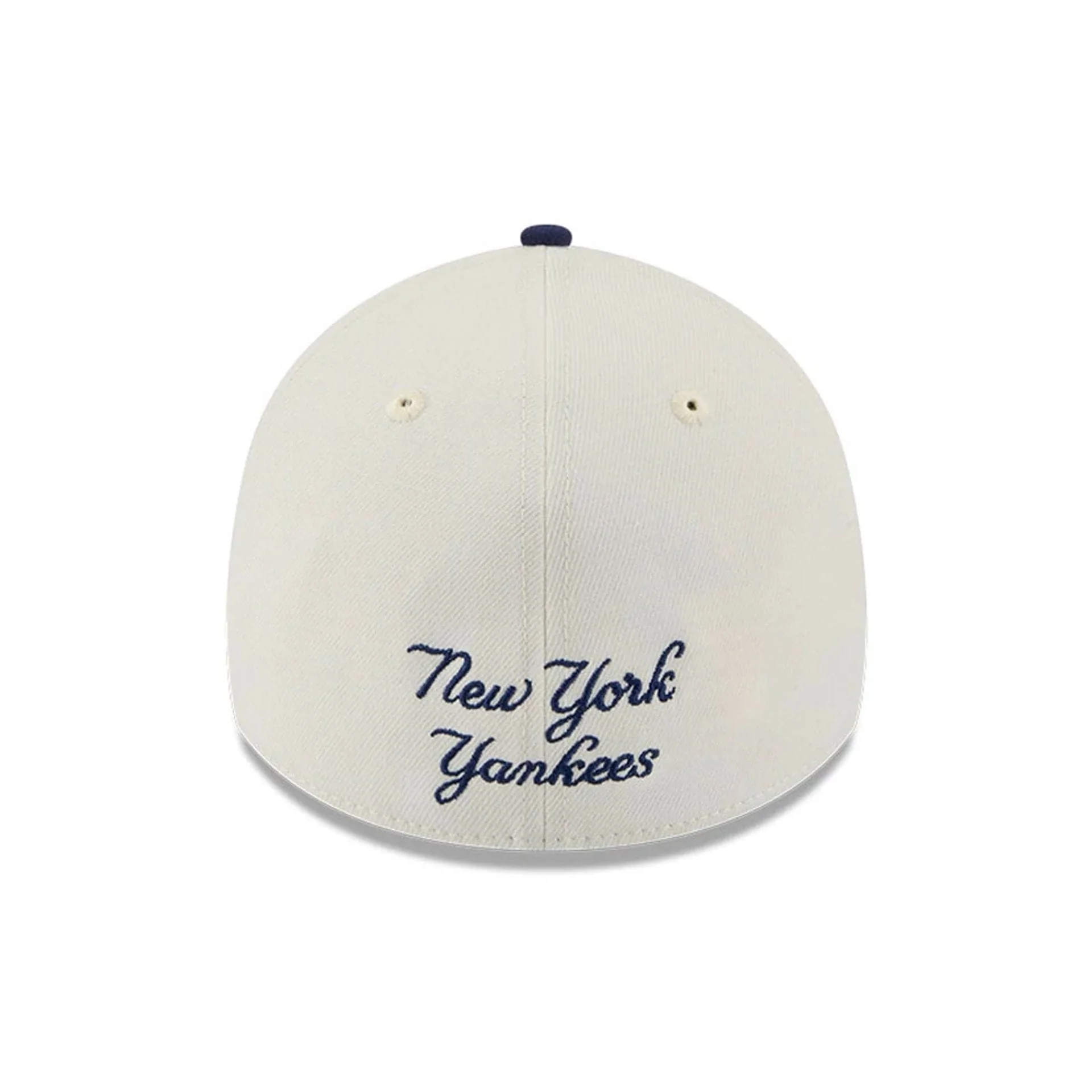 New York Yankees MLB Chrome Navy 39THIRTY A-Frame Stretch Fit Cap - Image 3