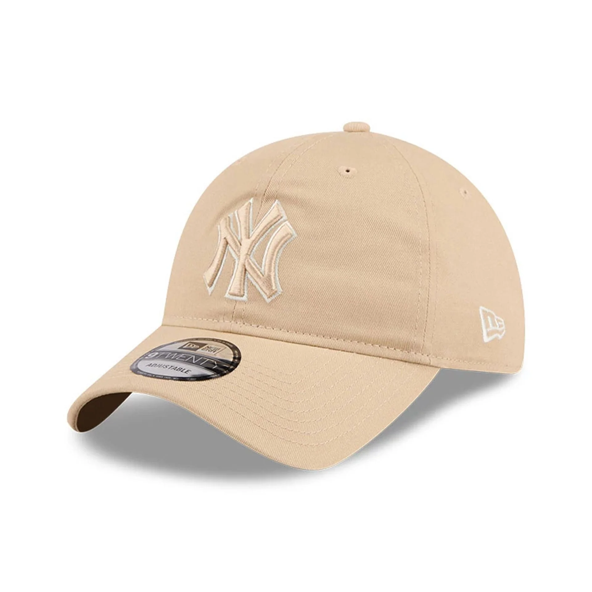 New York Yankees MLB Colours Light Beige 9TWENTY Adjustable Cap - Image 3