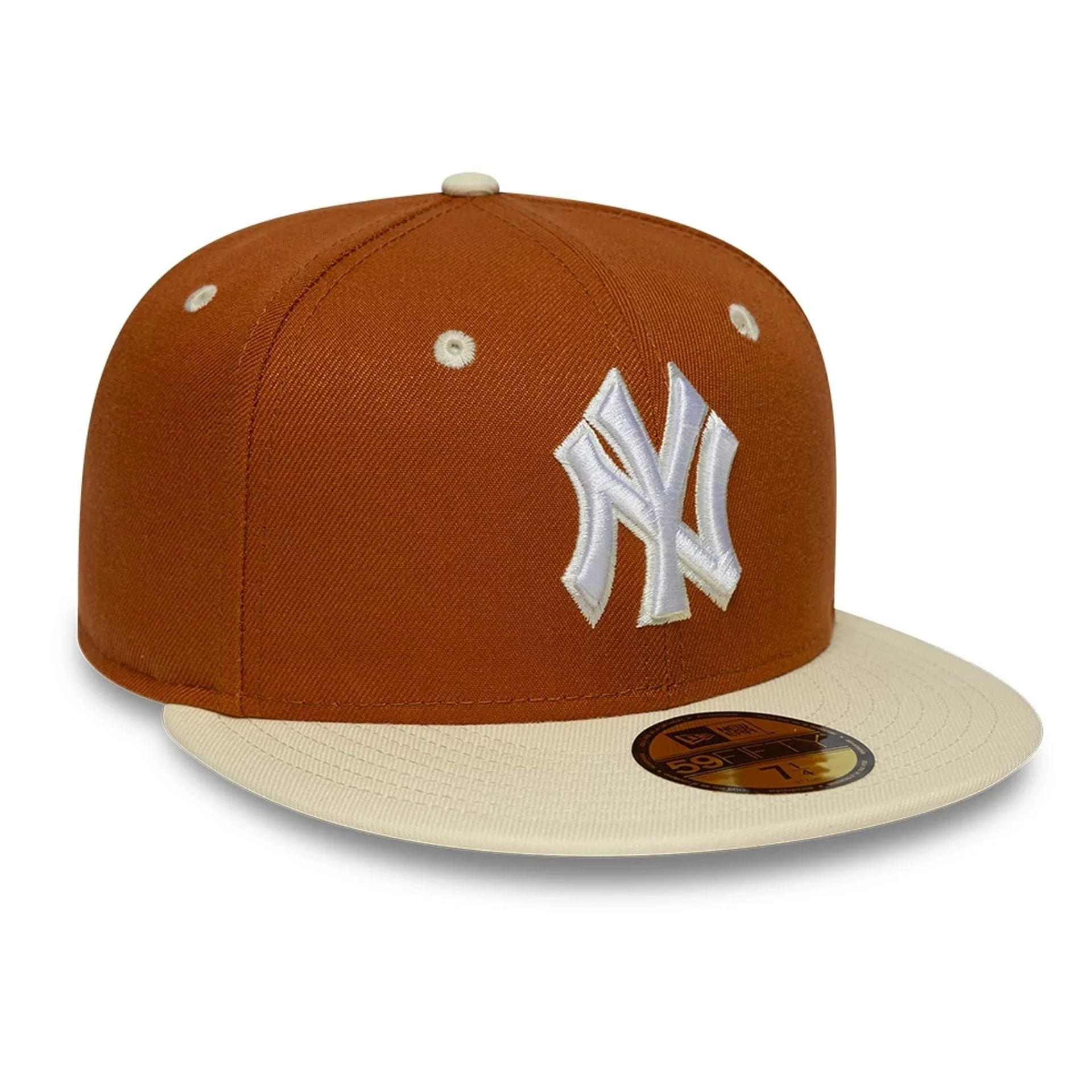 New York Yankees MLB Contrast Brown 59FIFTY Fitted Cap - Image 3