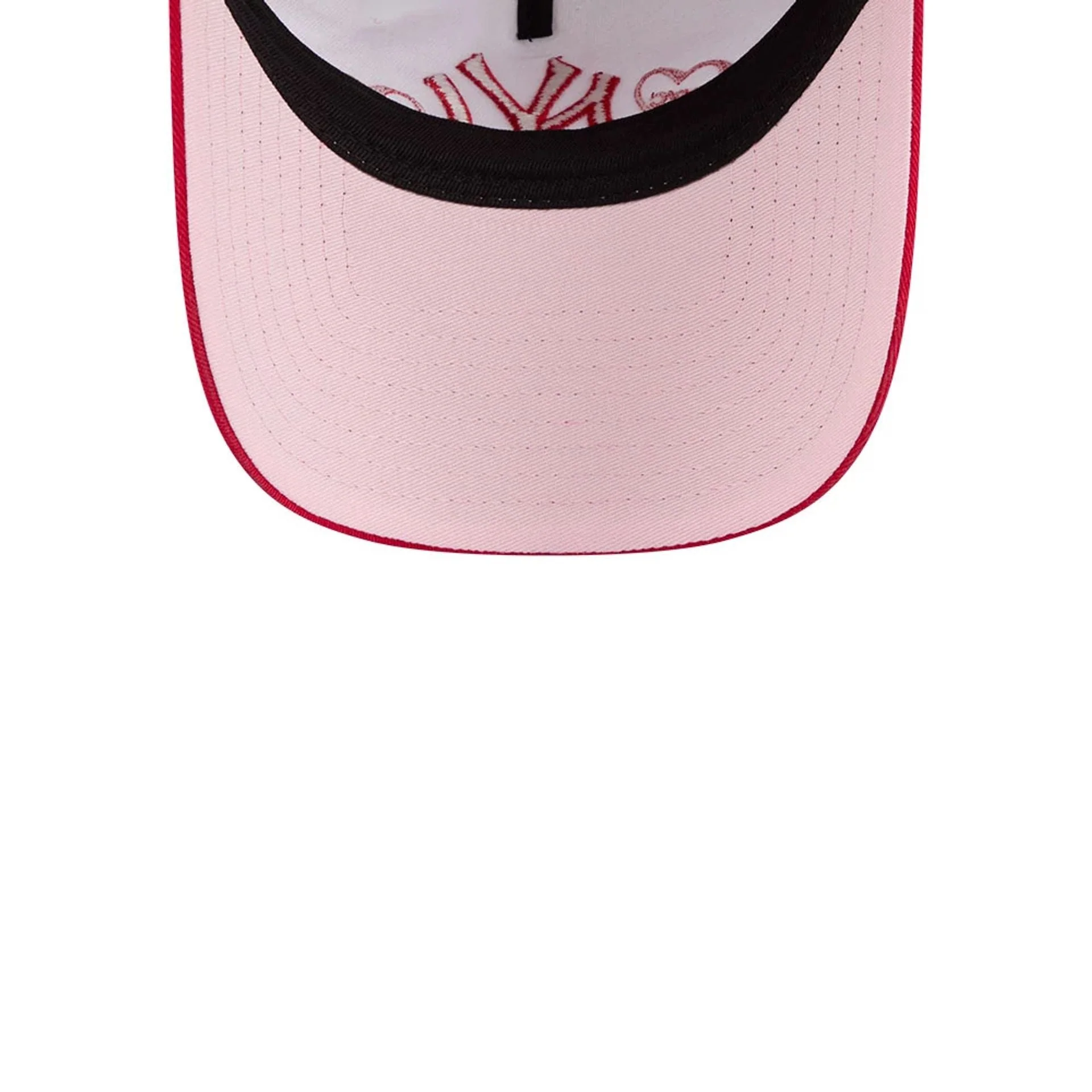 New York Yankees MLB Conversation Hearts Red 9TWENTY A-Frame Adjustable Cap - Image 2