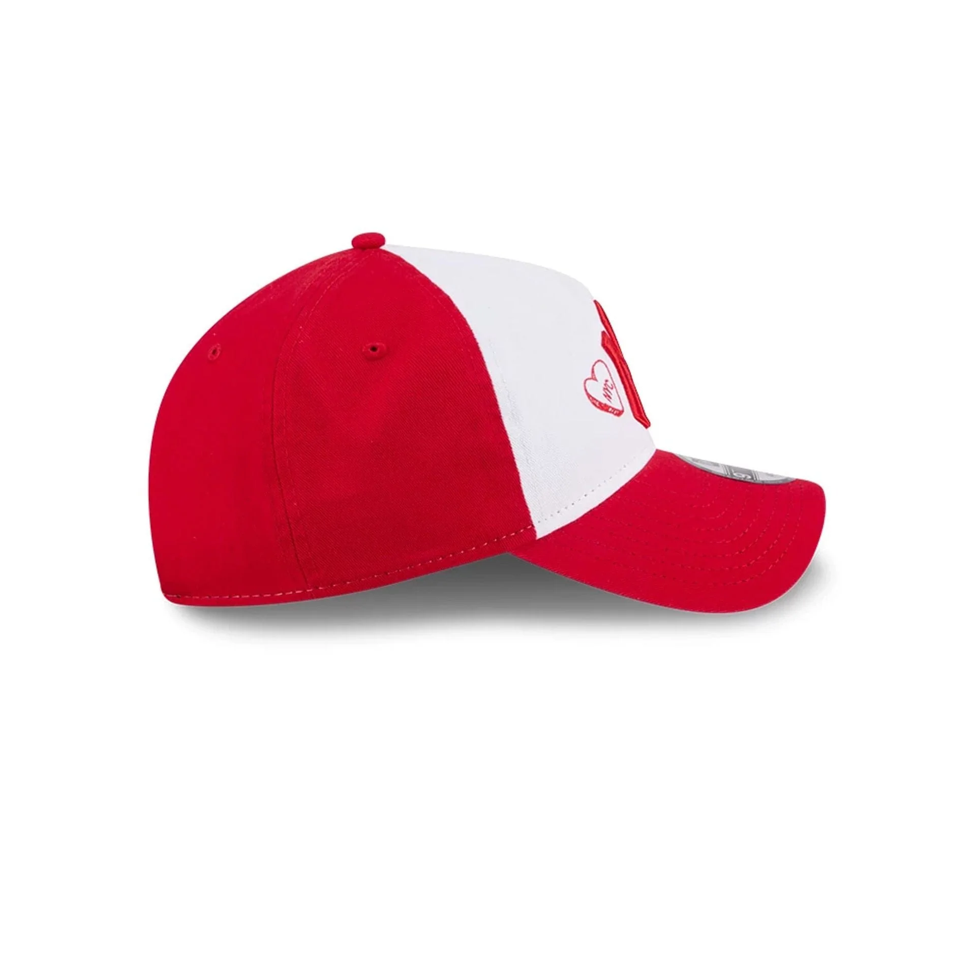 New York Yankees MLB Conversation Hearts Red 9TWENTY A-Frame Adjustable Cap - Image 7
