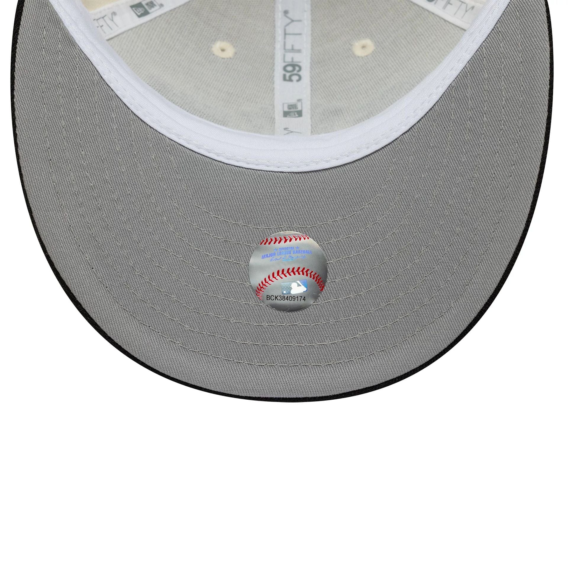New York Yankees MLB Cooperstown Cream Low Profile 59FIFTY Fitted Cap - Image 2
