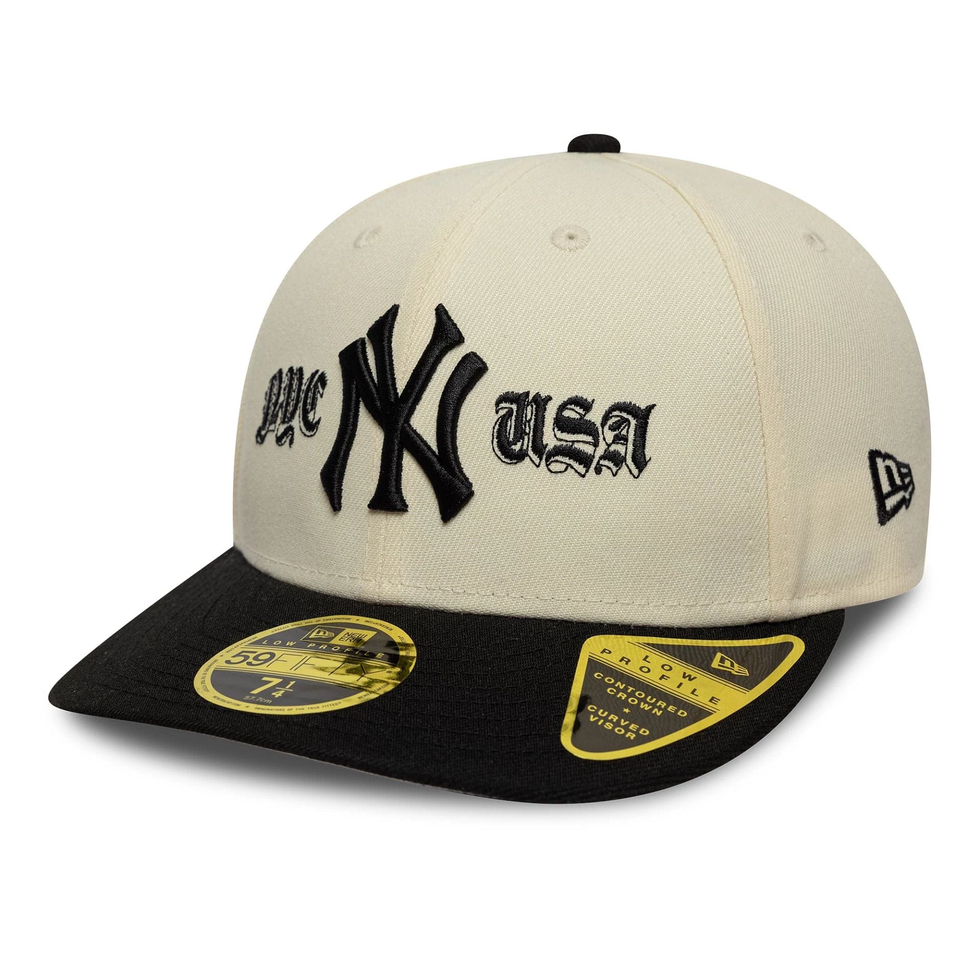 New York Yankees MLB Cooperstown Cream Low Profile 59FIFTY Fitted Cap - Image 4