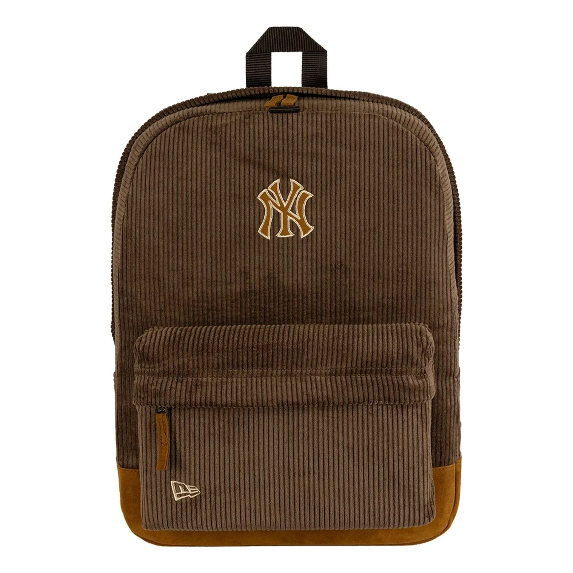 New York Yankees MLB Cord Dark Brown Stadium Backpack - Image 2