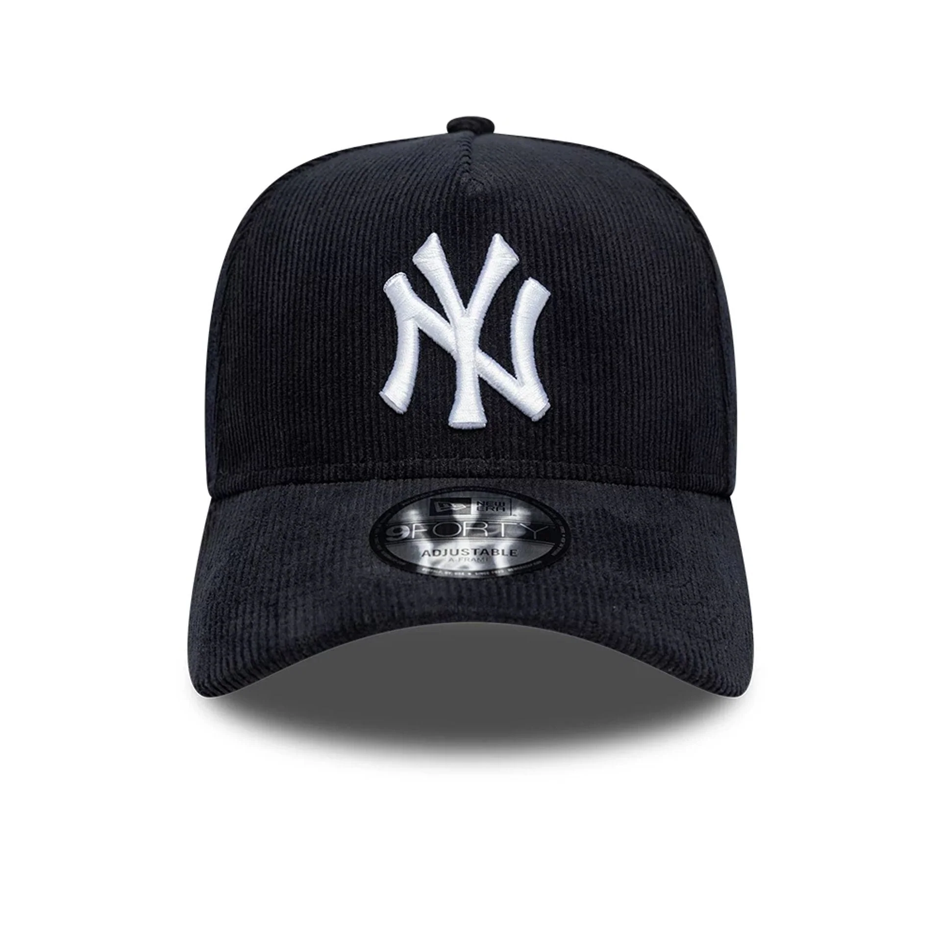 New York Yankees MLB Cord Navy 9FORTY A-Frame Adjustable Cap - Image 3